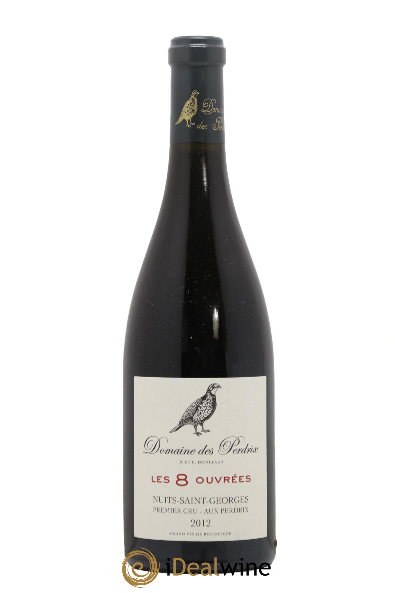 Nuits Saint-Georges 1er Cru Aux Perdrix Les 8 Ouvrées Perdrix (Domaine des) 2012 - Lotto di 1 bottiglia - 0