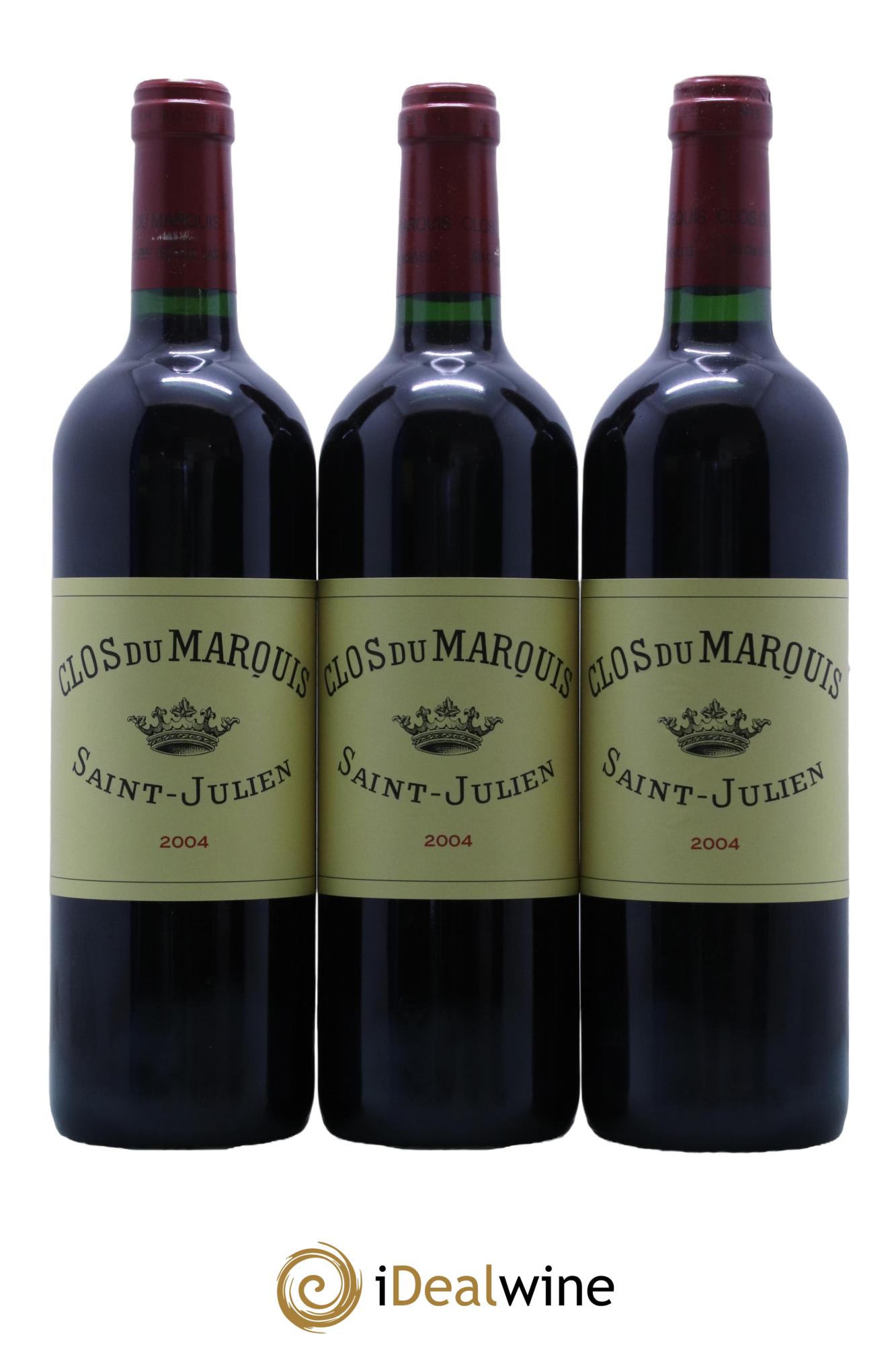 Clos du Marquis  2004 - Lot de 12 bouteilles - 4