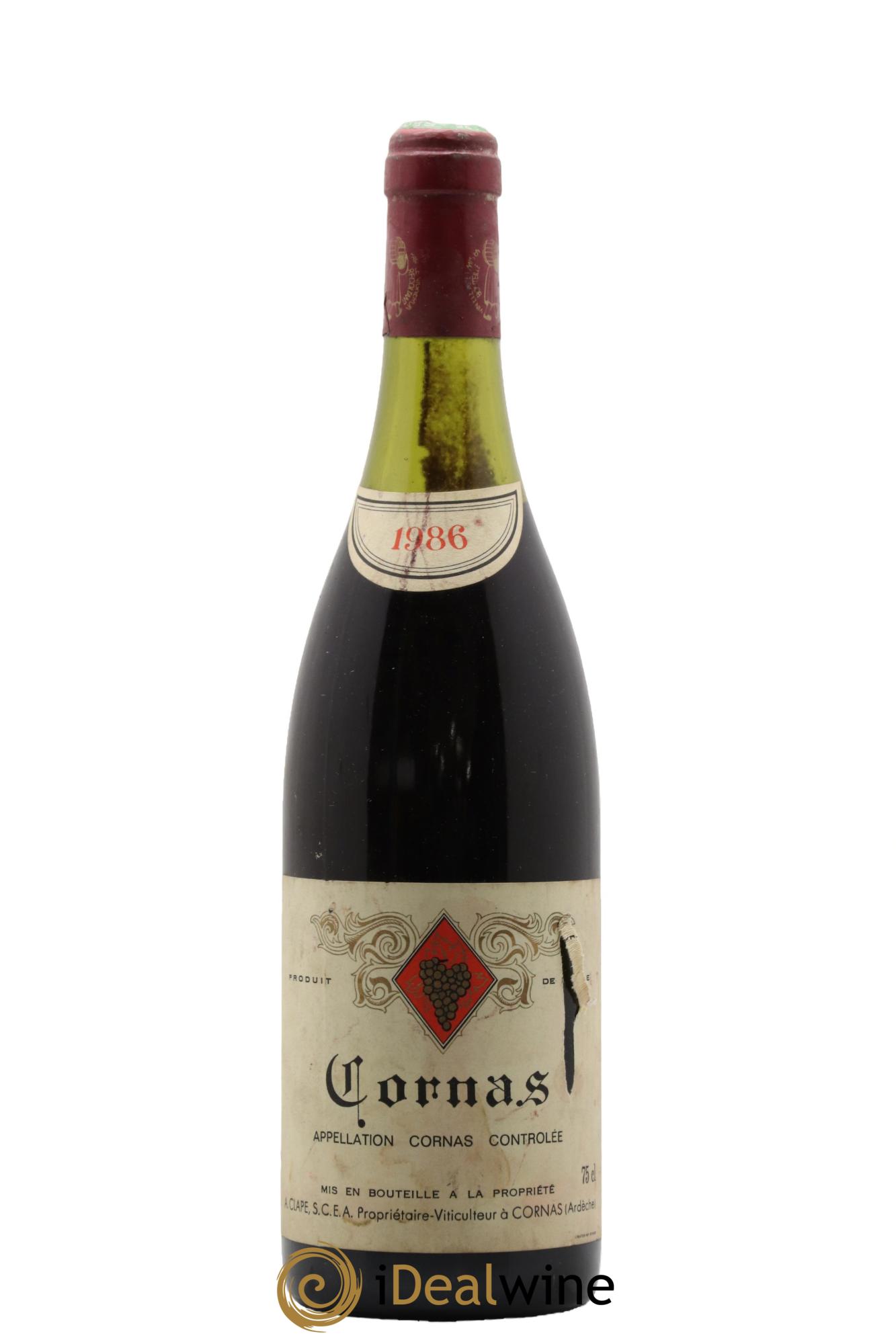 Cornas Auguste Clape 1986 - Lot de 1 bouteille - 0