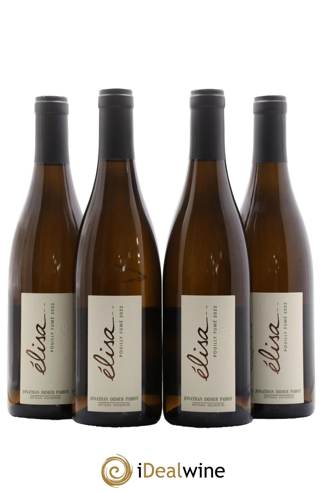 Pouilly-Fumé Elisa (anciennement Prélude) Jonathan Didier Pabiot  2022 - Lot de 4 bouteilles - 0