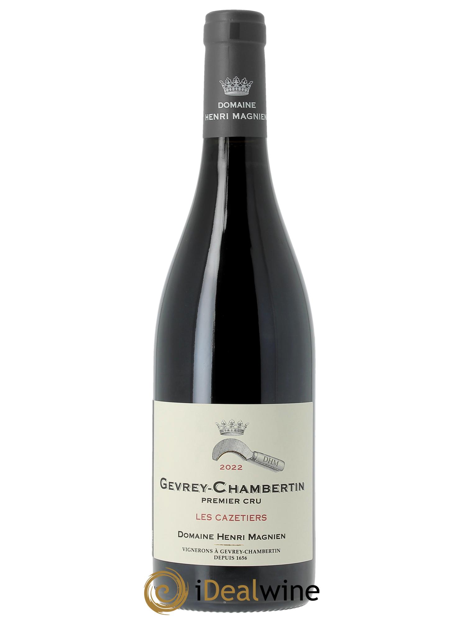 Gevrey-Chambertin 1er Cru Les Cazetiers Henri Magnien (Domaine) 2022 - Posten von 1 Flasche - 0