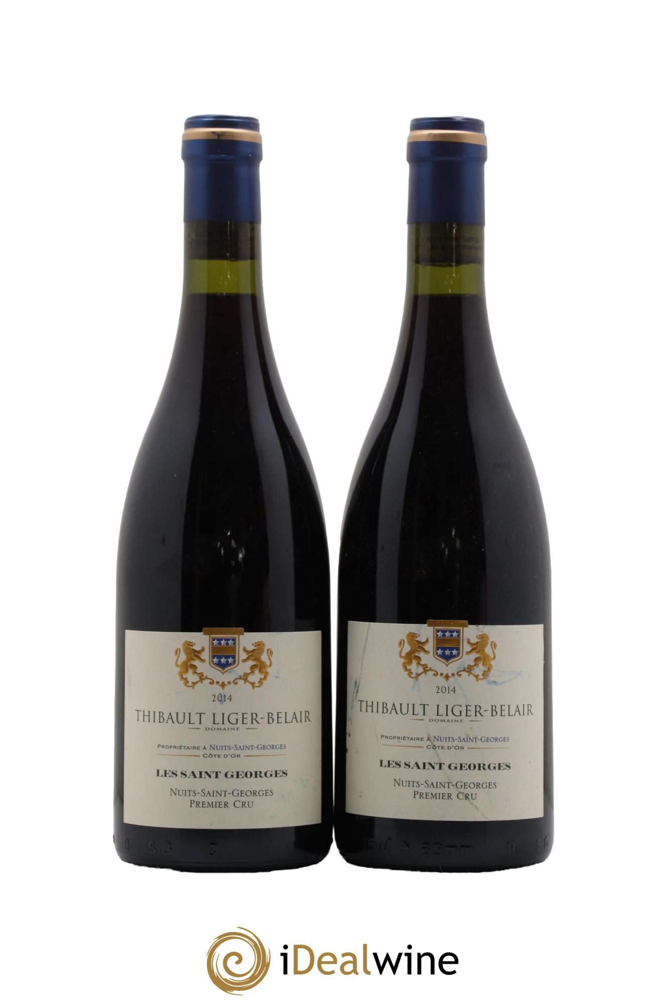 Nuits Saint-Georges 1er Cru Les Saint-Georges Thibault Liger-Belair  2014 - Lot de 2 bouteilles - 0