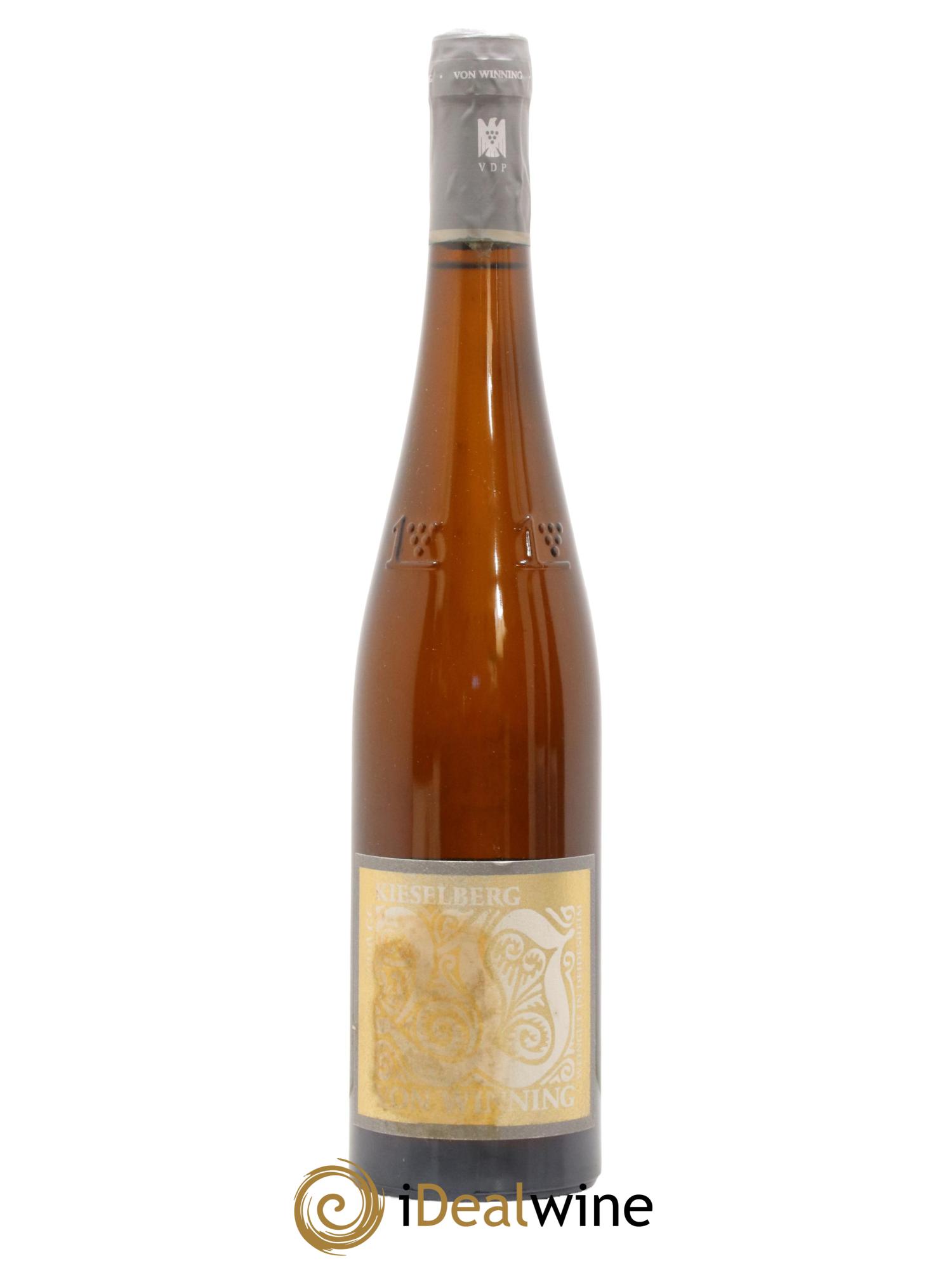 Allemagne Pfalz Deidesheimer Kieselberg Riesling Trocken Von Winning 2010 - Lot de 1 bouteille - 0