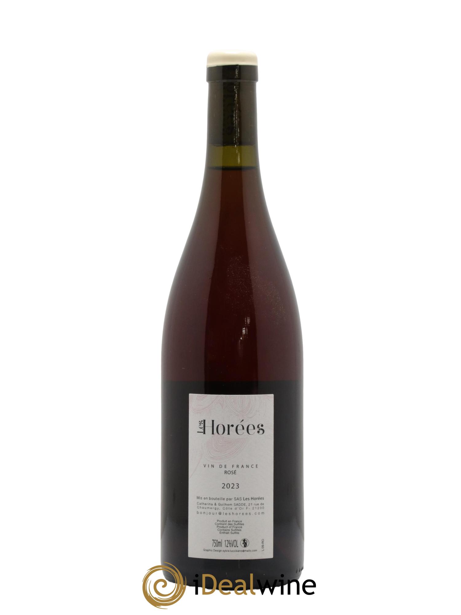 Bourgogne Rosé Bonheur Les Horées 2023 - Lot de 1 bouteille - 1