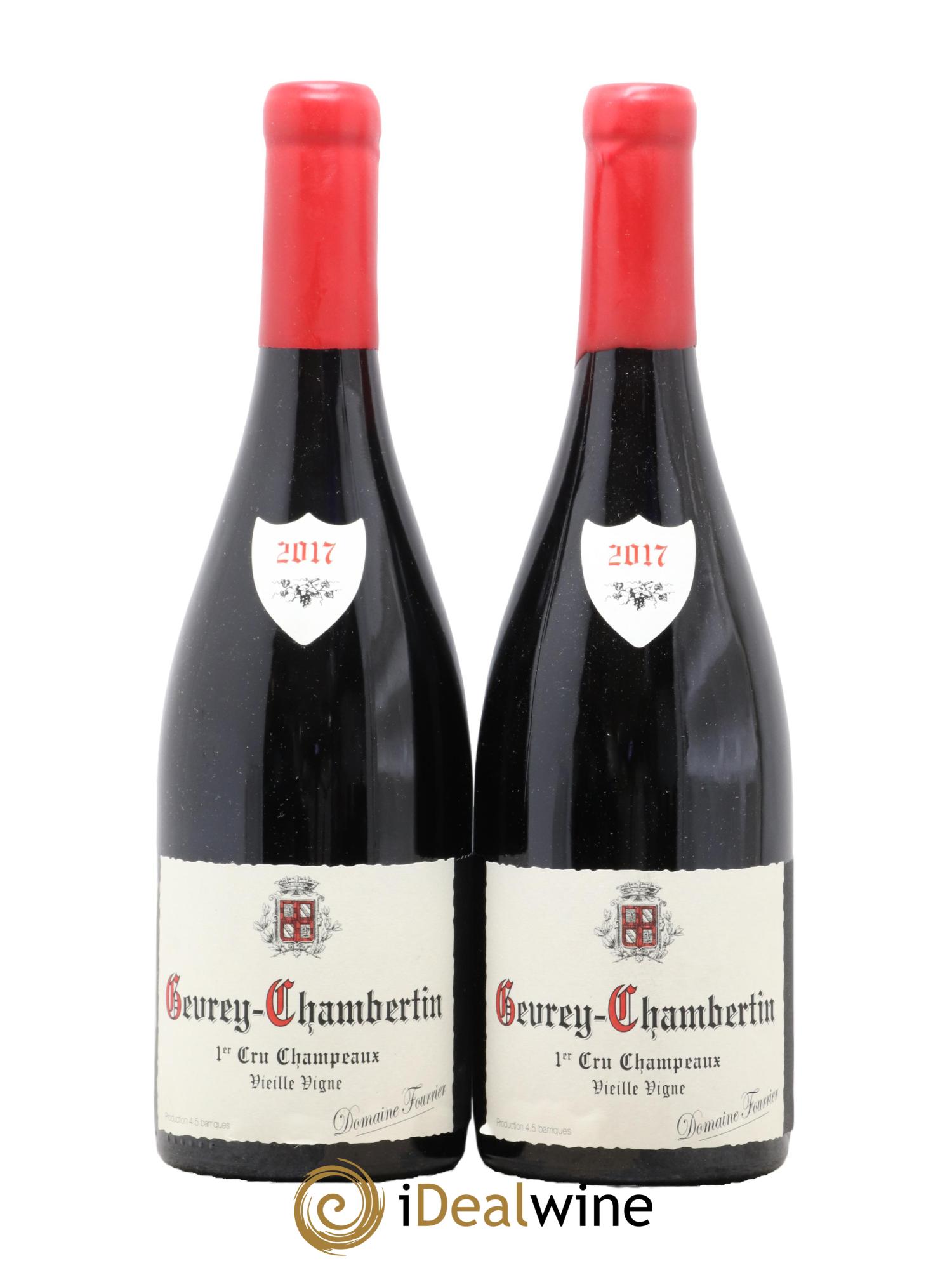 Gevrey-Chambertin 1er Cru Les Champeaux Vieilles Vignes Fourrier (Domaine) 2017 - Lot de 2 bouteilles - 0