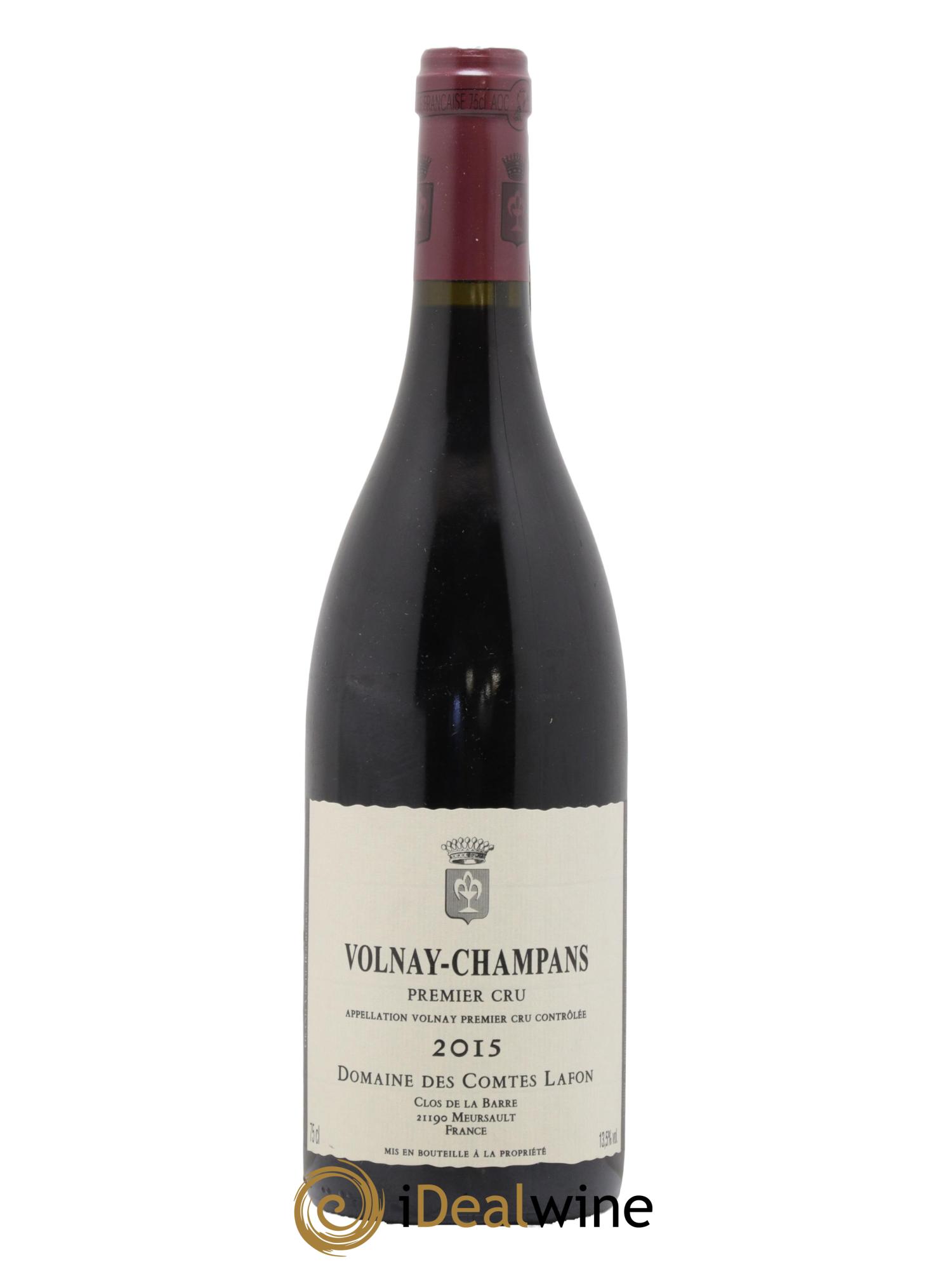 Volnay 1er Cru Champans Comtes Lafon (Domaine des) 2015 - Lot de 1 bouteille - 0