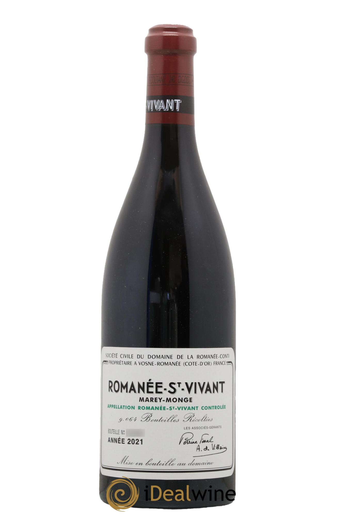 Romanée-Saint-Vivant Grand Cru Domaine de la Romanée-Conti 2021 - Lot de 1 bouteille - 0