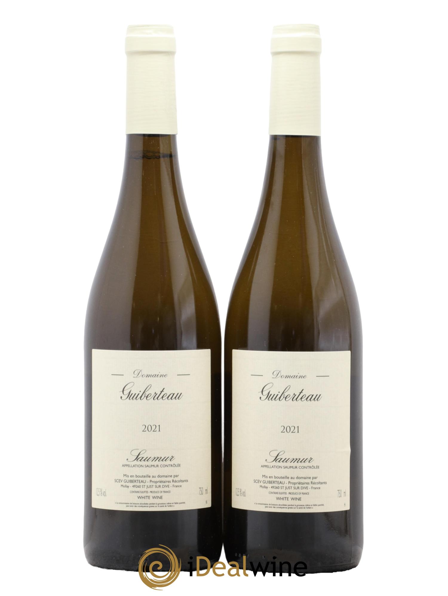 Saumur Domaine Guiberteau 2021 - Lot de 2 bouteilles - 0