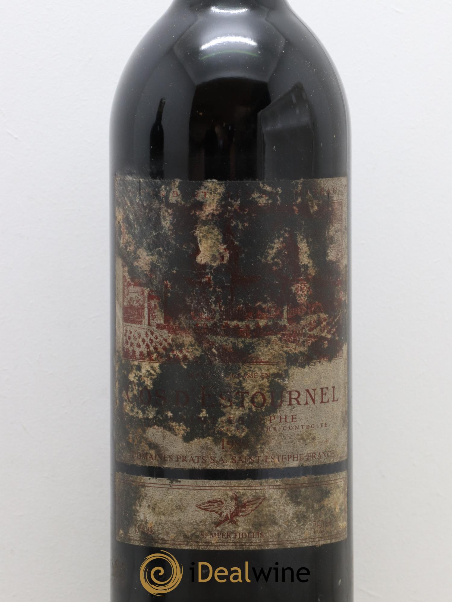 Cos d'Estournel 2ème Grand Cru Classé  1989 - Lotto di 2 bottiglie - 1