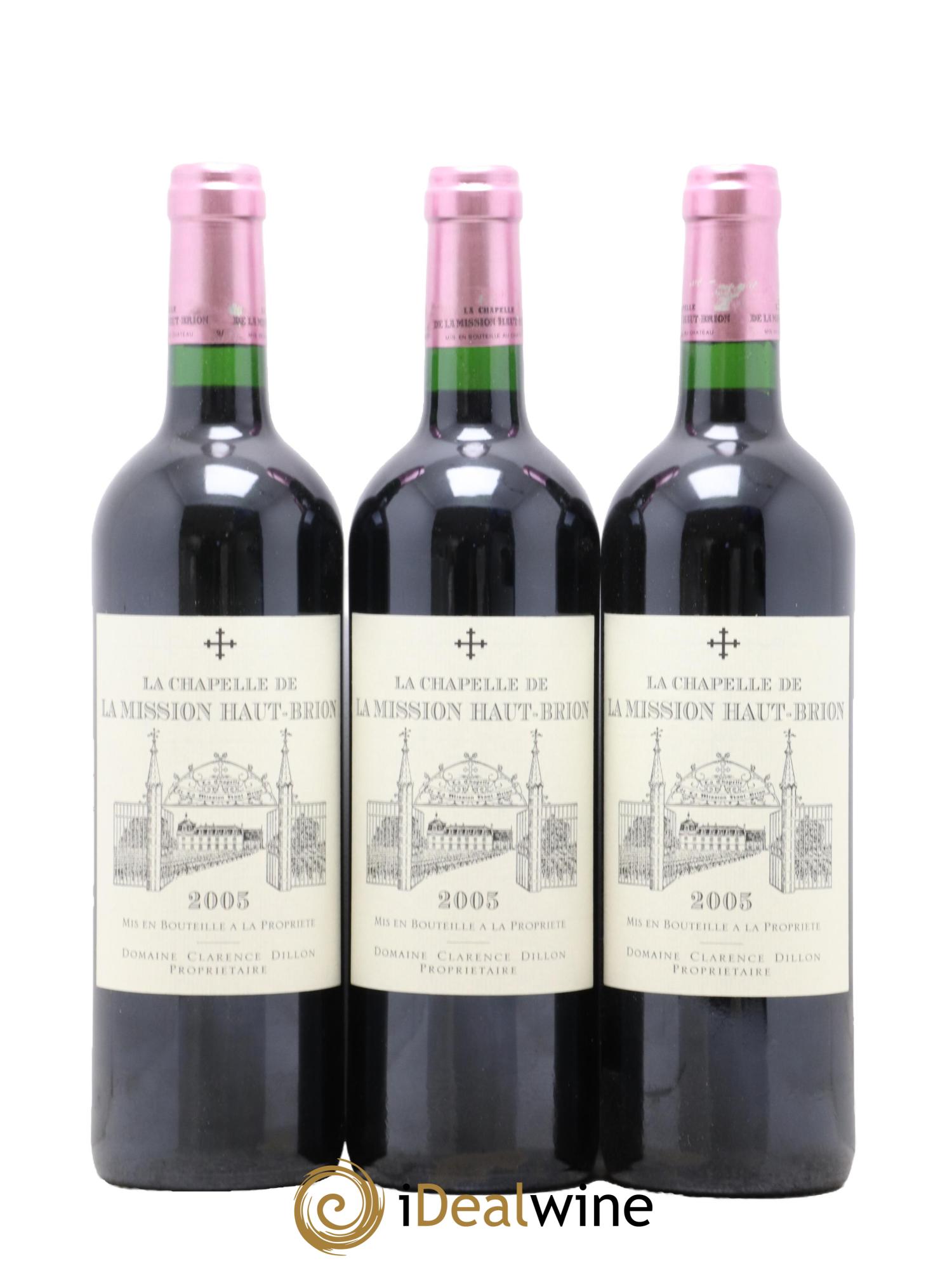 La Chapelle de La Mission Haut-Brion Second Vin 2005 - Lotto di 12 bottiglie - 1