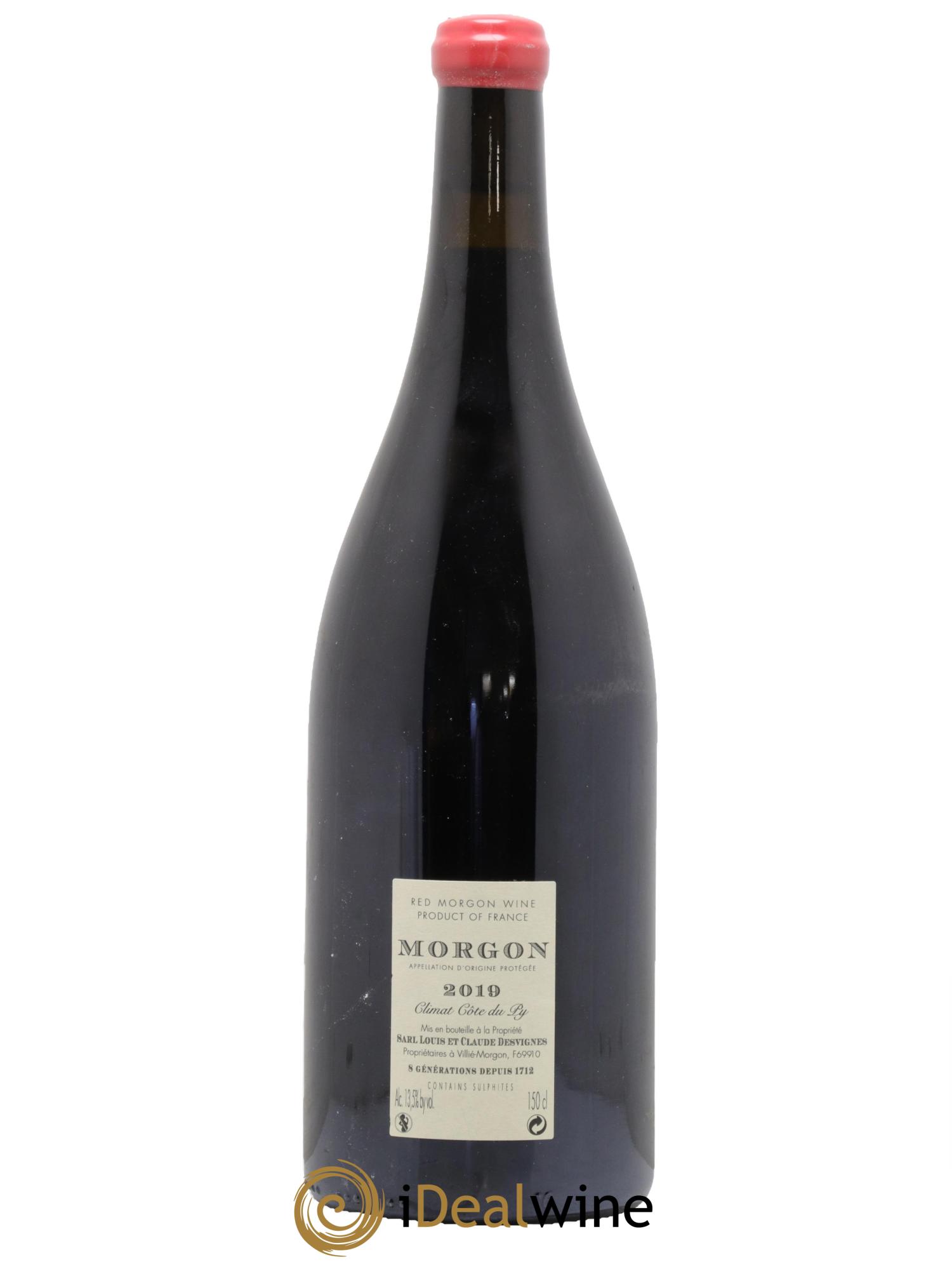 Morgon Côte du Py Louis-Claude Desvignes 2019 - Lot de 1 magnum - 1