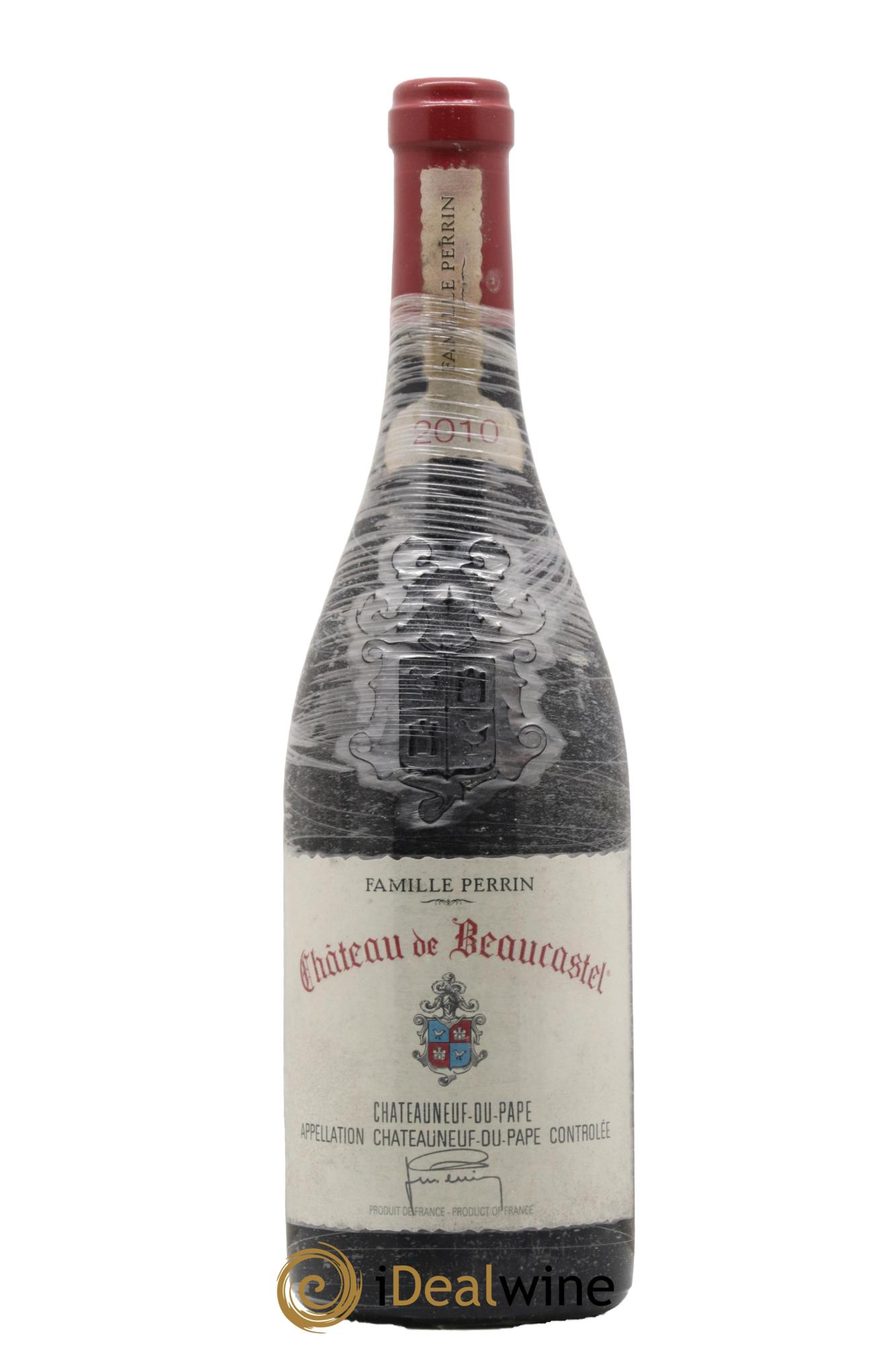 Châteauneuf-du-Pape Château de Beaucastel Famille Perrin 2010 - Lot de 1 bouteille - 0