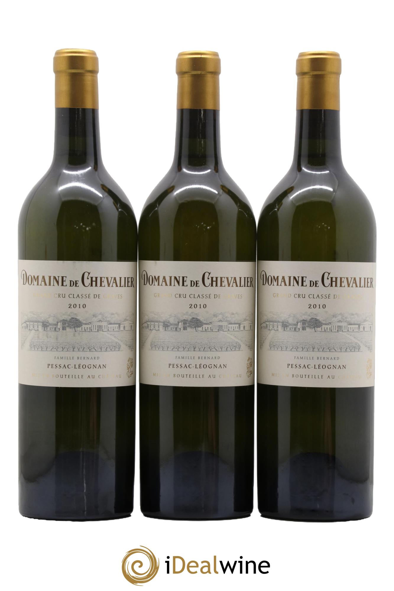 Domaine de Chevalier Cru Classé de Graves 2010 - Lotto di 3 bottiglie - 0