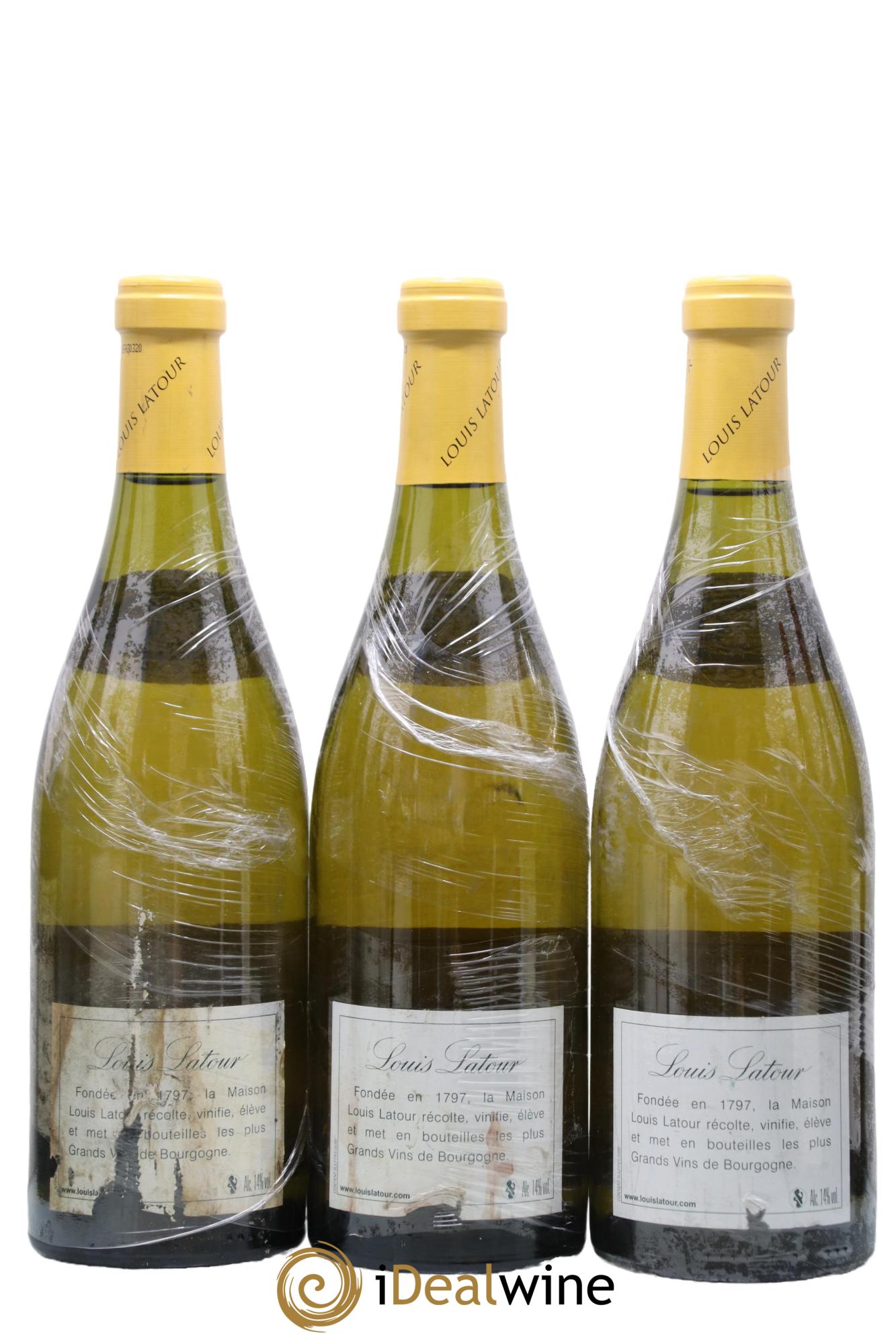 Montrachet Grand Cru Louis Latour 2004 - Lotto di 3 bottiglie - 1