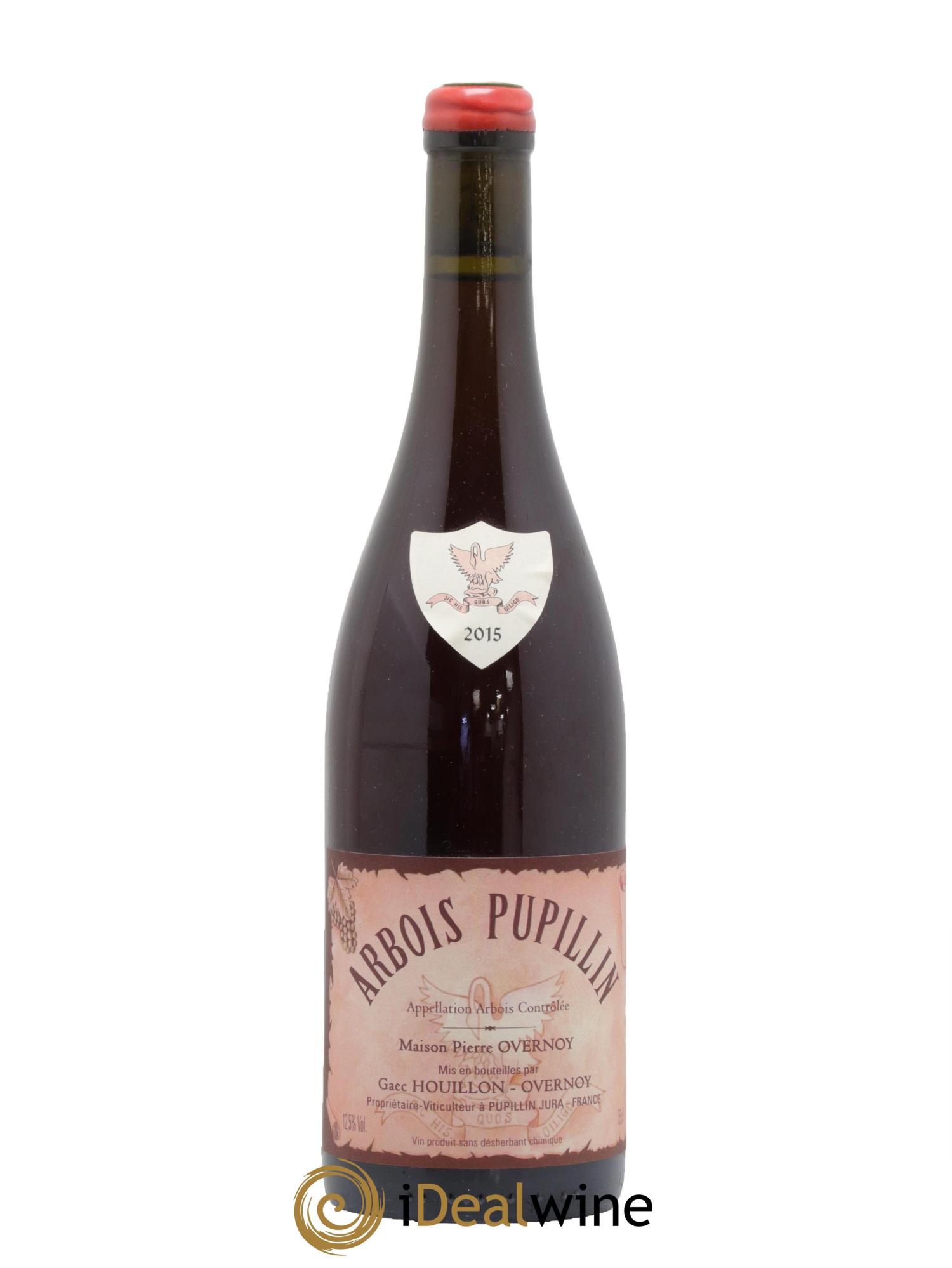 Arbois Pupillin Poulsard (cire rouge) Overnoy-Houillon (Domaine) 2015 - Lot of 1 bottle - 0