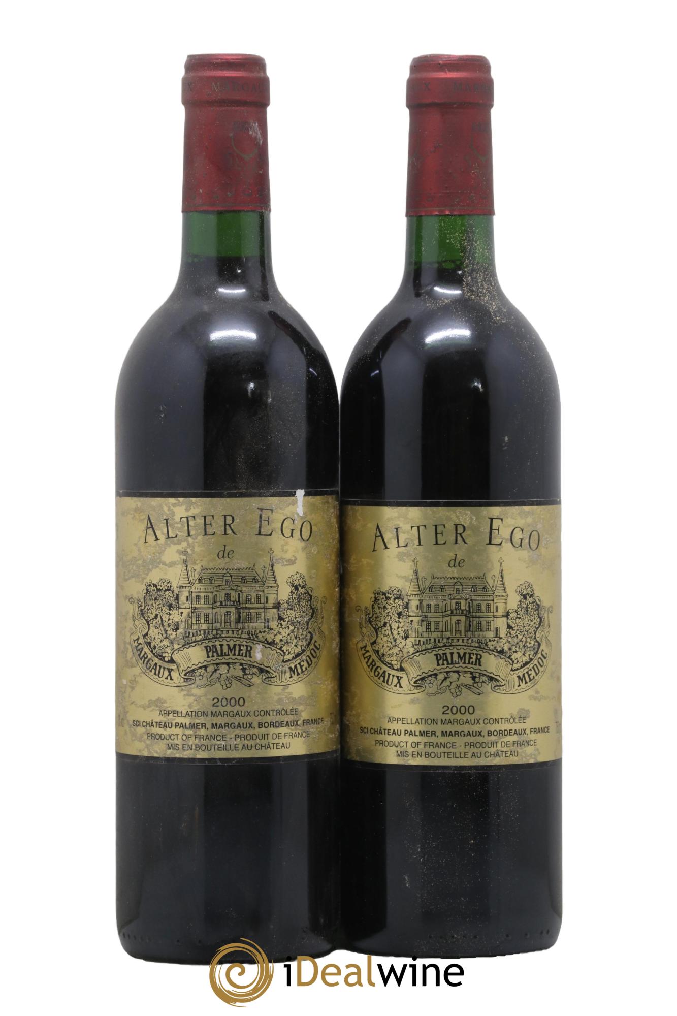 Alter Ego de Palmer Second Vin 2000 - Lot de 2 bouteilles - 0