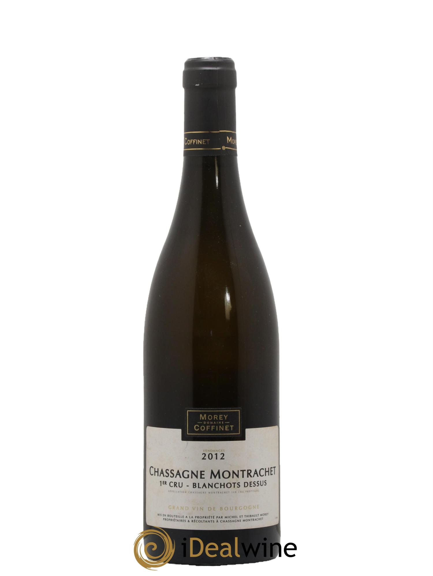 Chassagne-Montrachet 1er Cru Blanchots Dessus Morey-Coffinet (Domaine) 2012 - Lotto di 1 bottiglia - 0