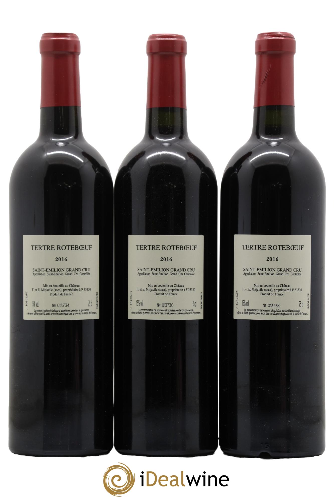 Château Tertre Roteboeuf 2016 - Lot de 6 bouteilles - 2