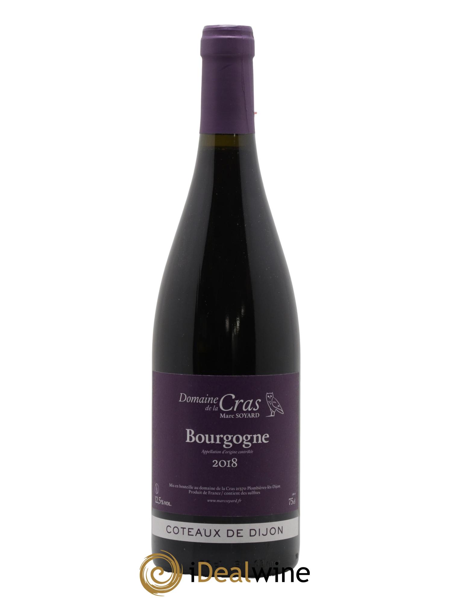 Bourgogne Domaine de la Cras - Marc Soyard 2018 - Lotto di 1 bottiglia - 0