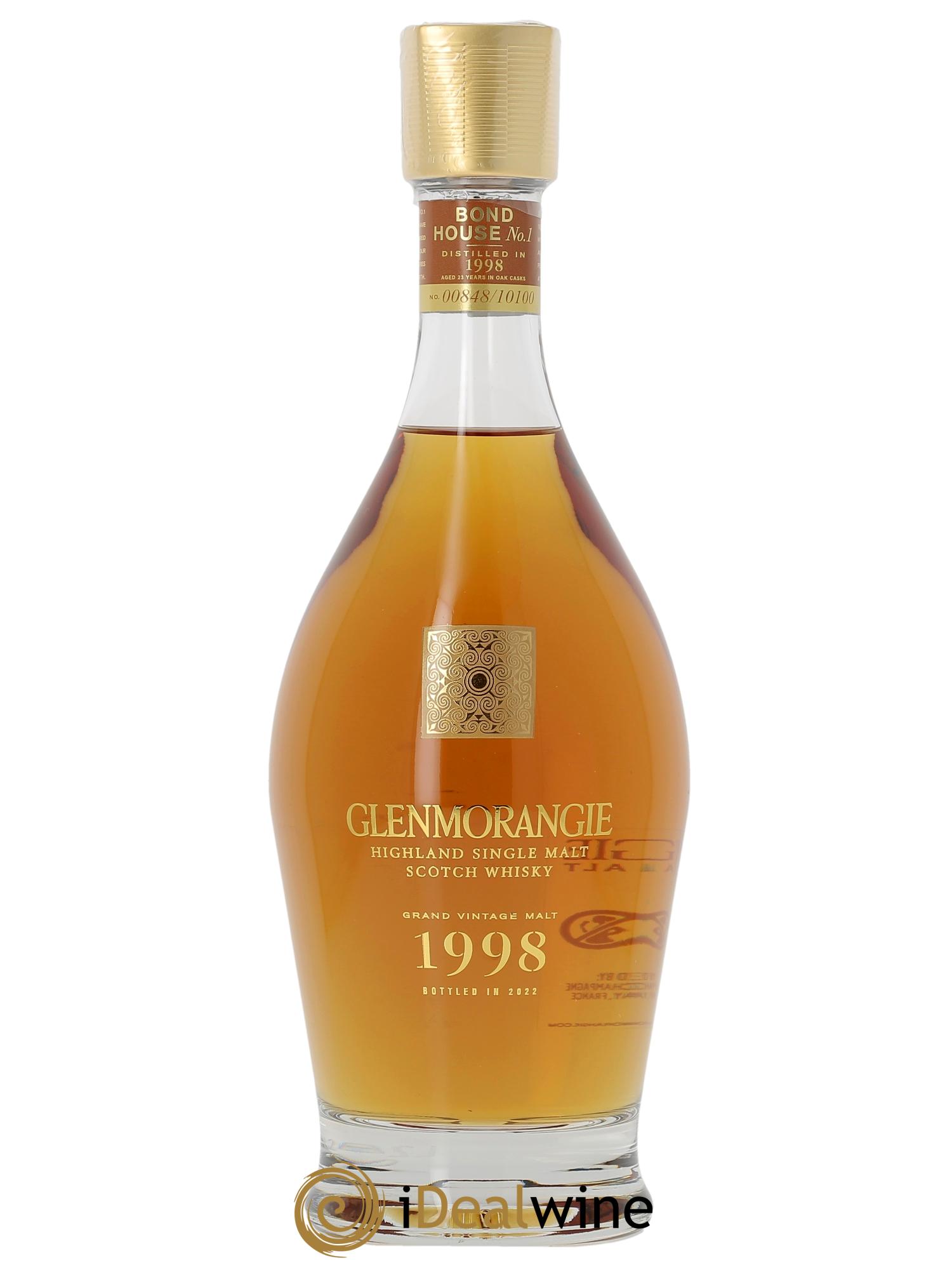 Whisky Glenmorangie Grand Vintage Malt  1998 - Lot of 1 bottle - 1