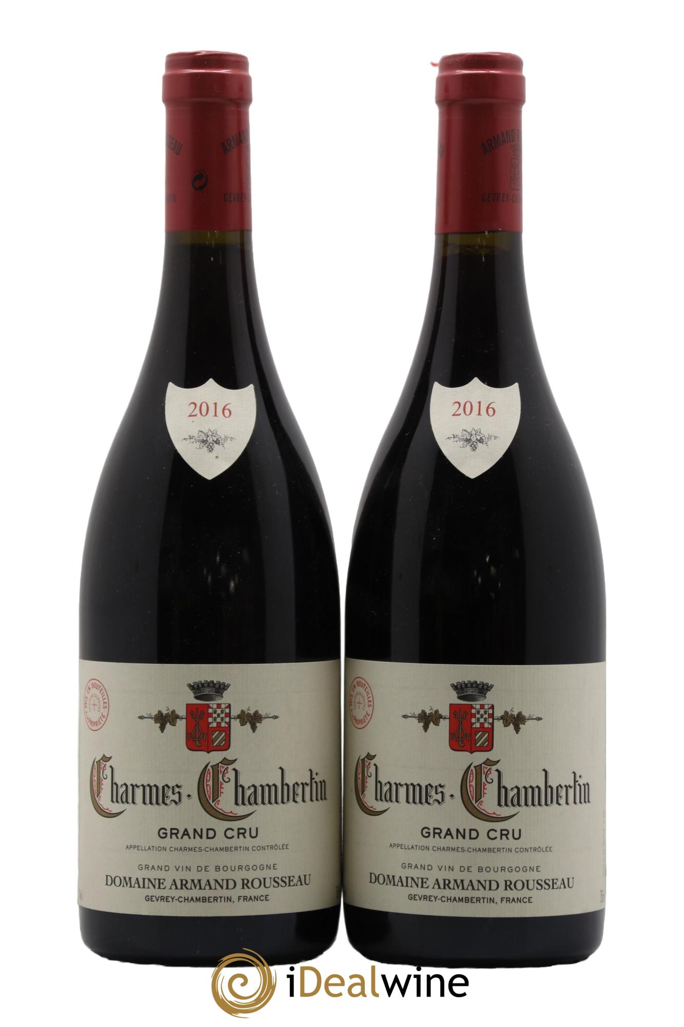 Charmes-Chambertin Grand Cru Armand Rousseau (Domaine)  2016 - Lotto di 2 bottiglie - 0