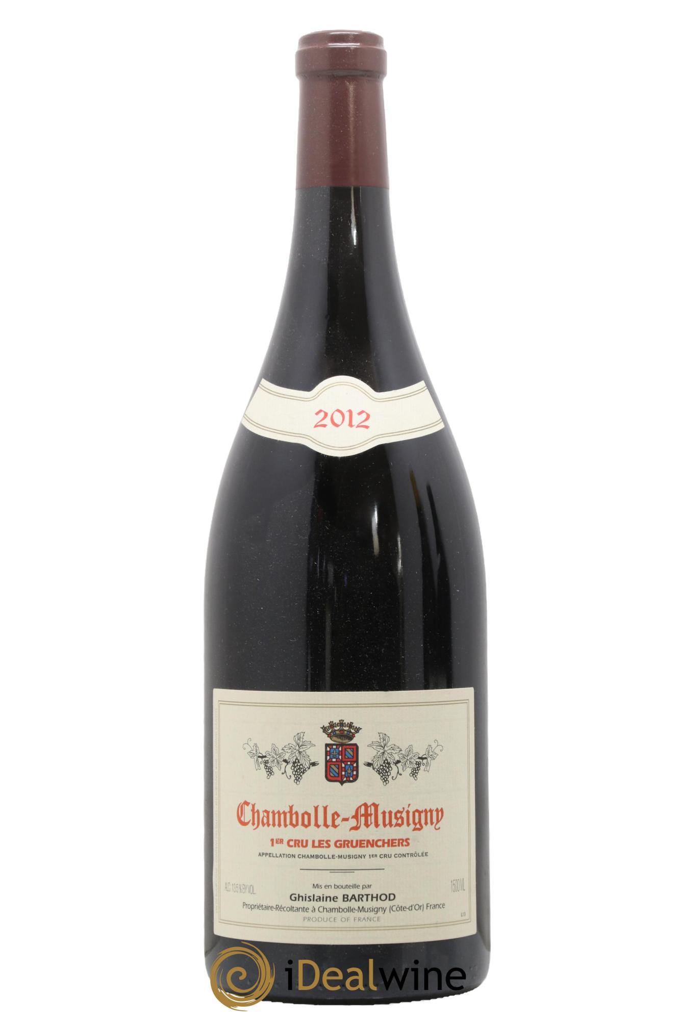 Chambolle-Musigny 1er Cru Les Gruenchers Ghislaine Barthod 2012 - Lotto di 1 magnum - 0