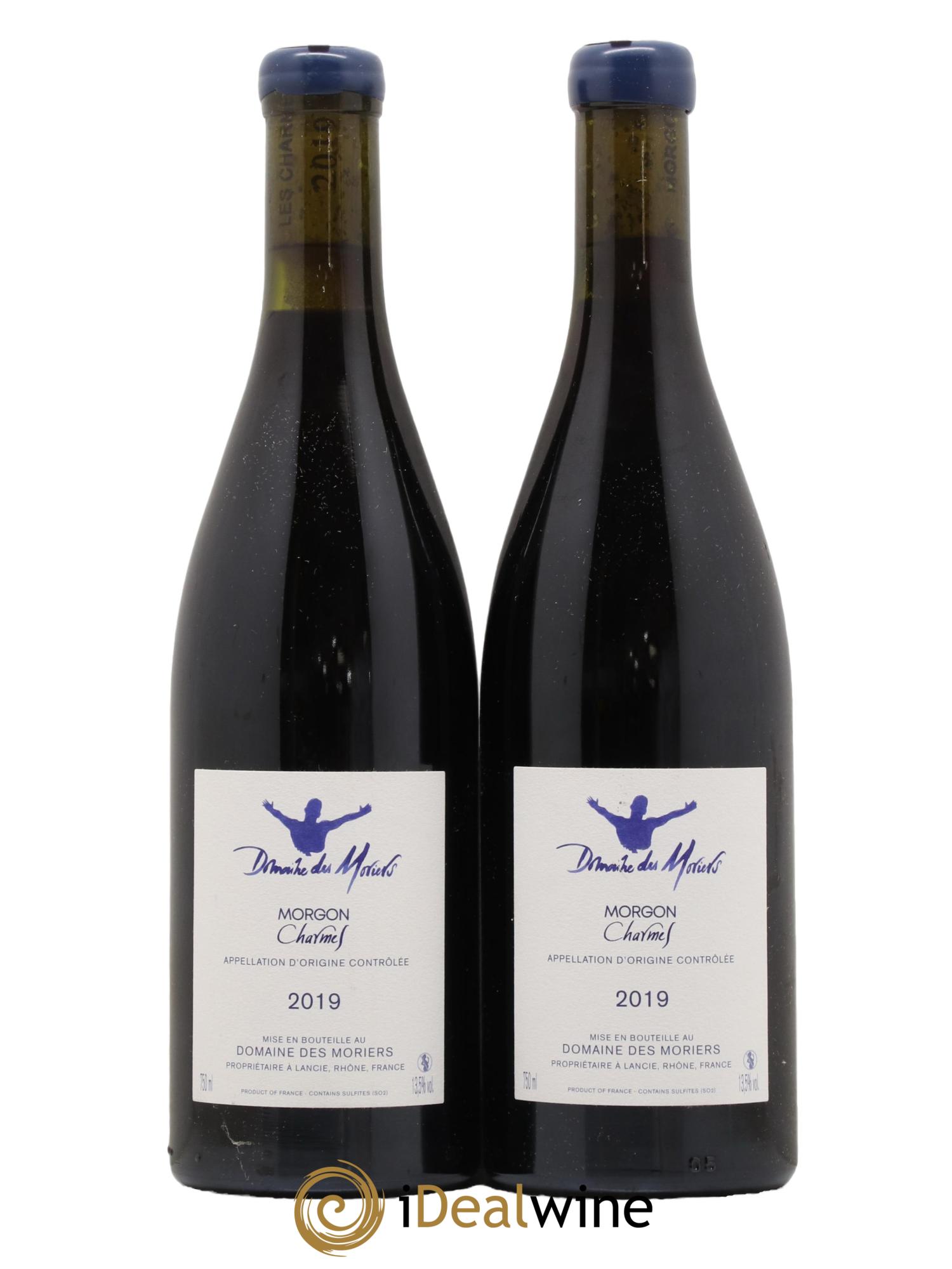 Morgon Les Charmes Domaine des Moriers 2019 - Lot de 2 bouteilles - 1