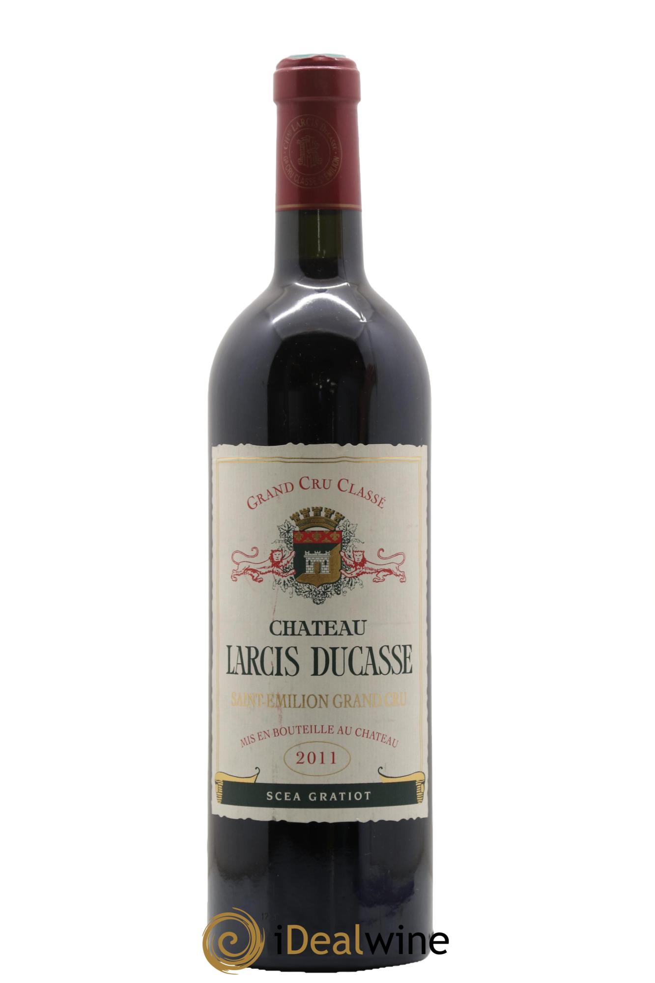 Château Larcis Ducasse 1er Grand Cru Classé B 2011 - Lot de 1 bouteille - 0