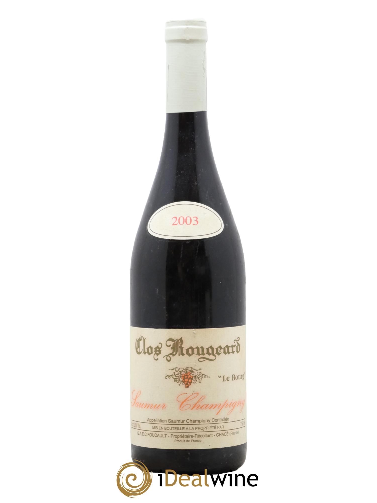 Saumur-Champigny Le Bourg Clos Rougeard 2003 - Lotto di 1 bottiglia - 0