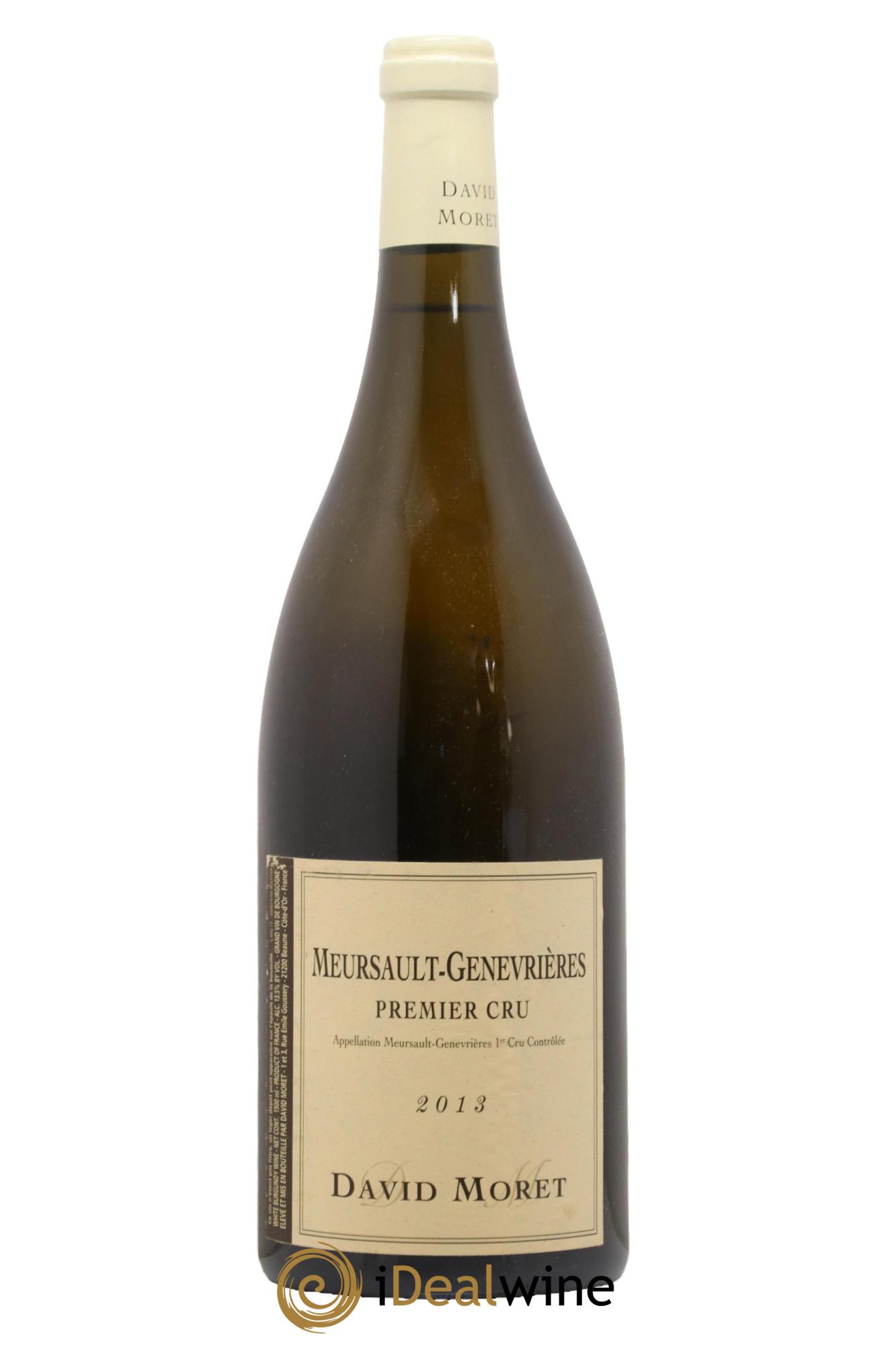 Meursault 1er Cru Les Genevrières David Moret (Domaine) 2013 - Lot de 1 magnum - 0