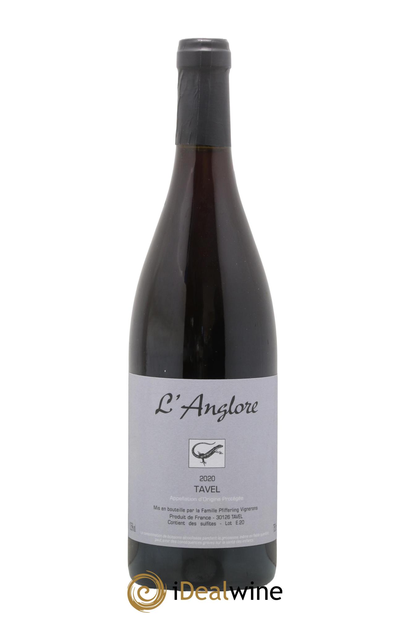 Tavel L'Anglore 2020 - Lot de 1 bouteille - 0