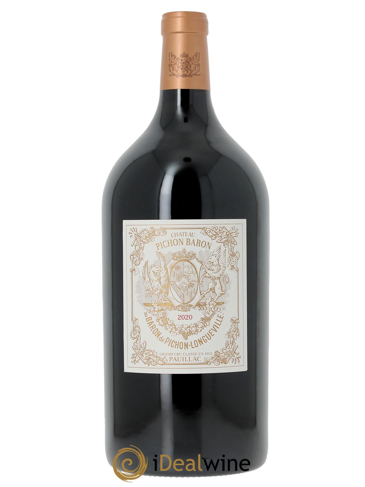 Pichon Longueville Baron 2ème Grand Cru Classé  2020 - Lot de 1 double magnum - 1