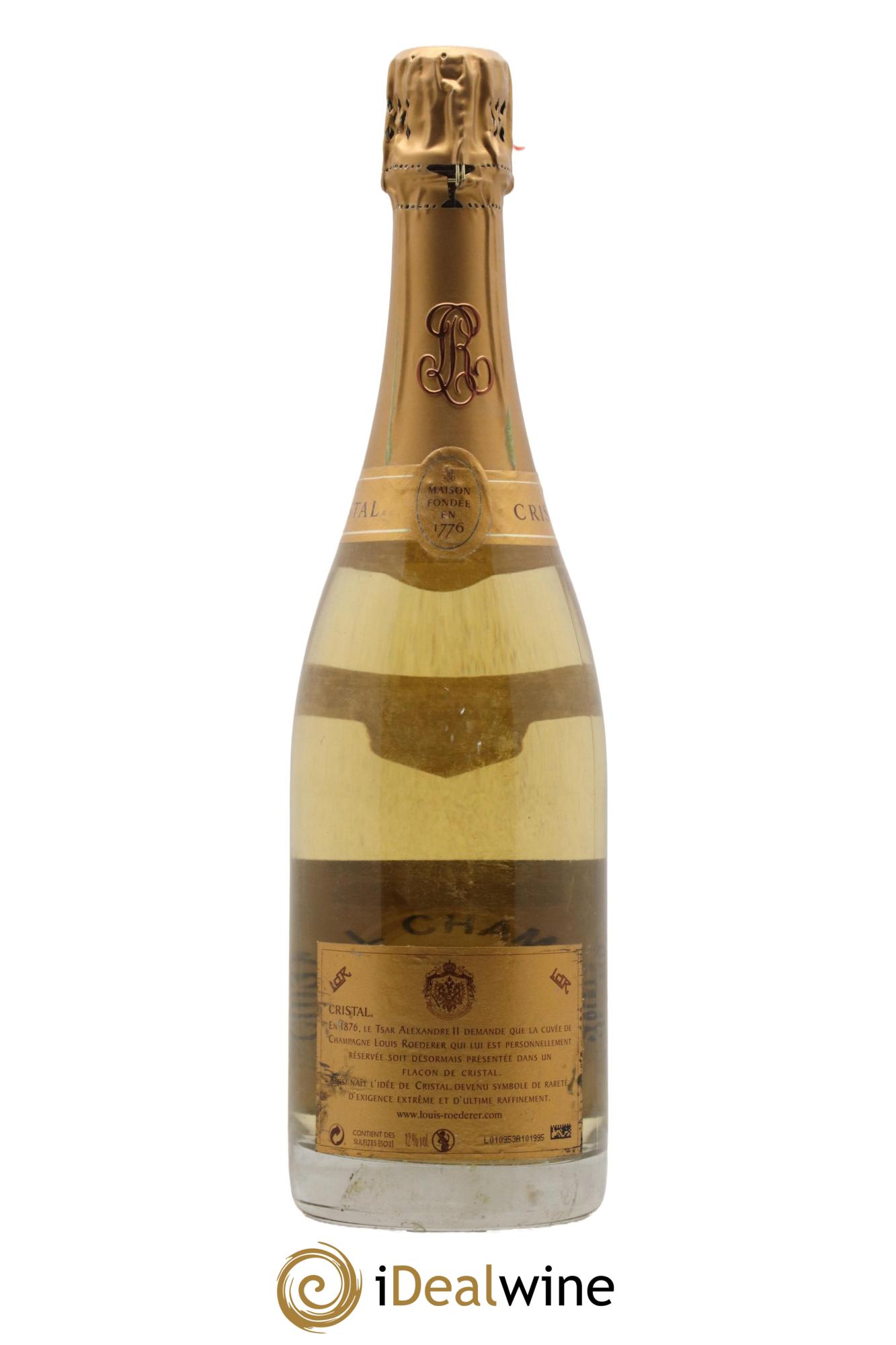 Cristal Louis Roederer 2007 - Lot de 1 bouteille - 1