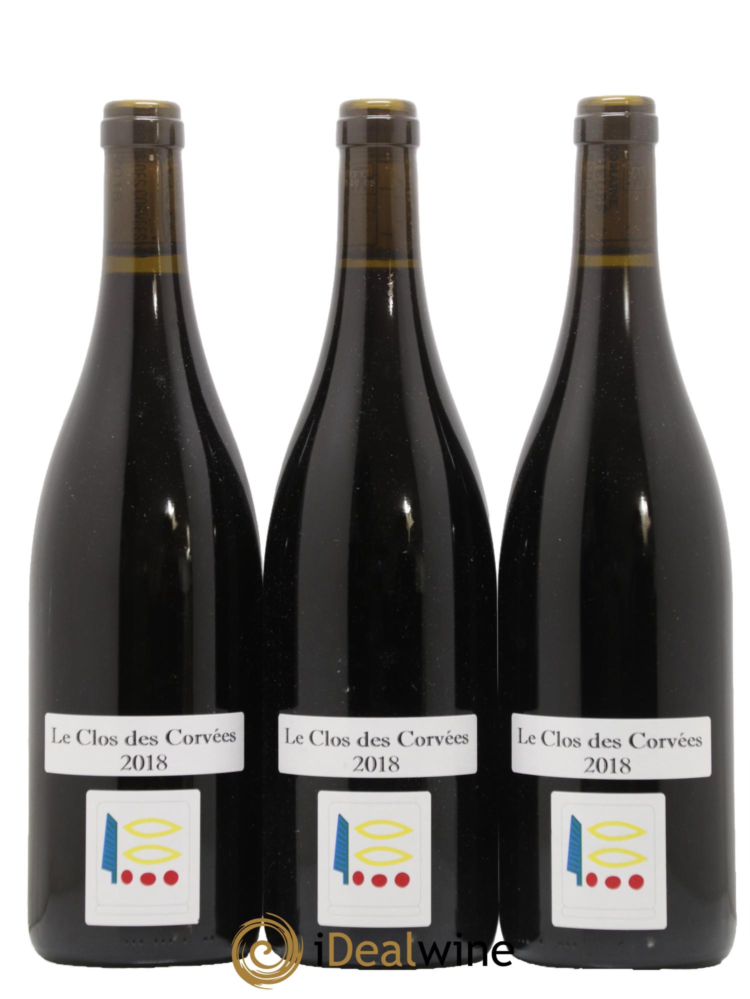 Nuits Saint-Georges 1er Cru Le Clos des Corvées Prieuré Roch 2018 - Posten von 3 Flaschen - 0