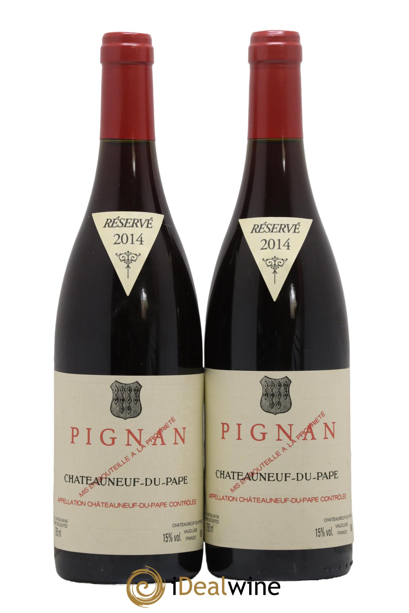 Châteauneuf-du-Pape Pignan Emmanuel Reynaud 2014 - Lot de 2 bouteilles - 0