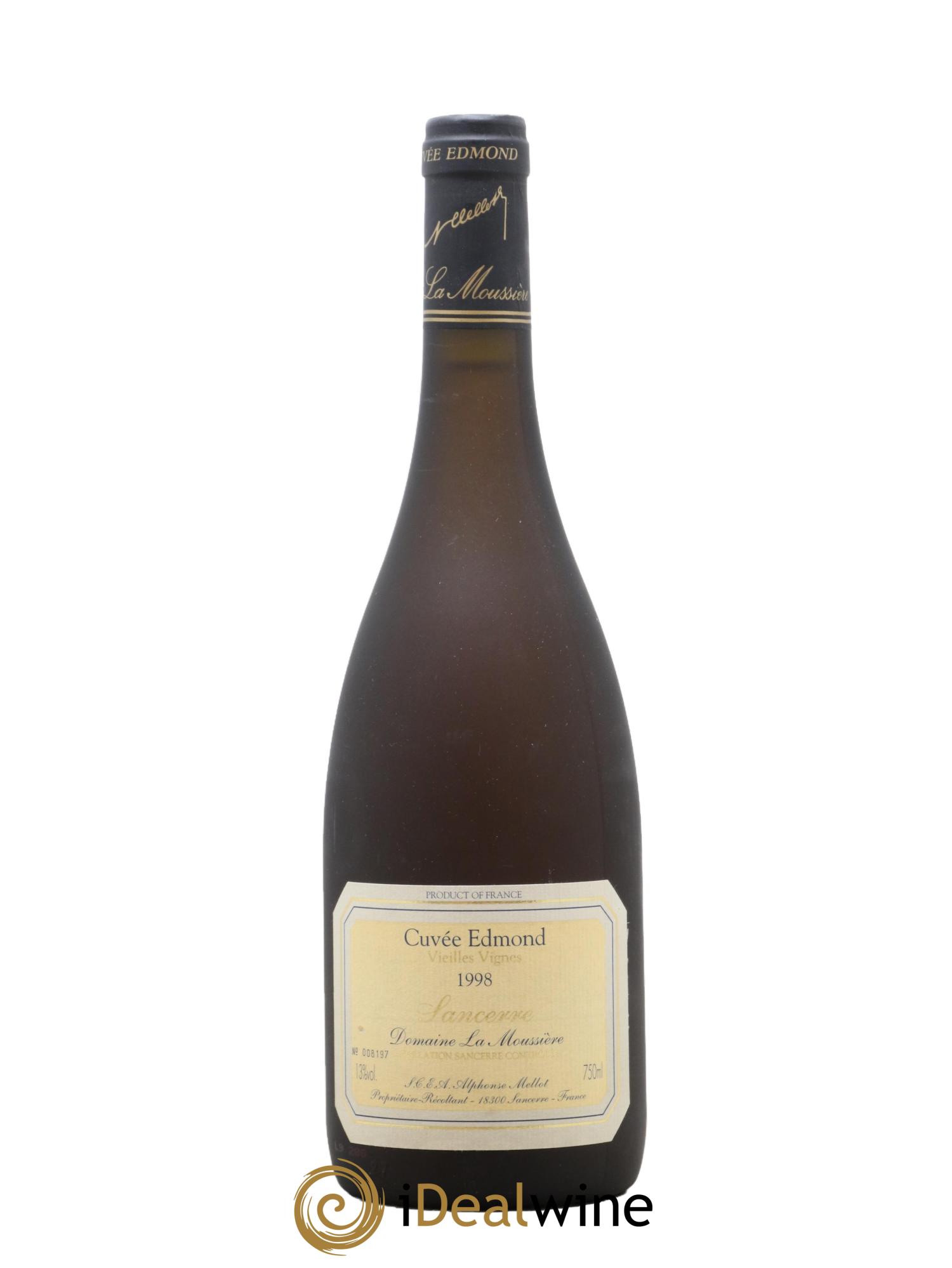 Sancerre Cuvée Edmond Alphonse Mellot 1998 - Lot of 1 bottle - 0