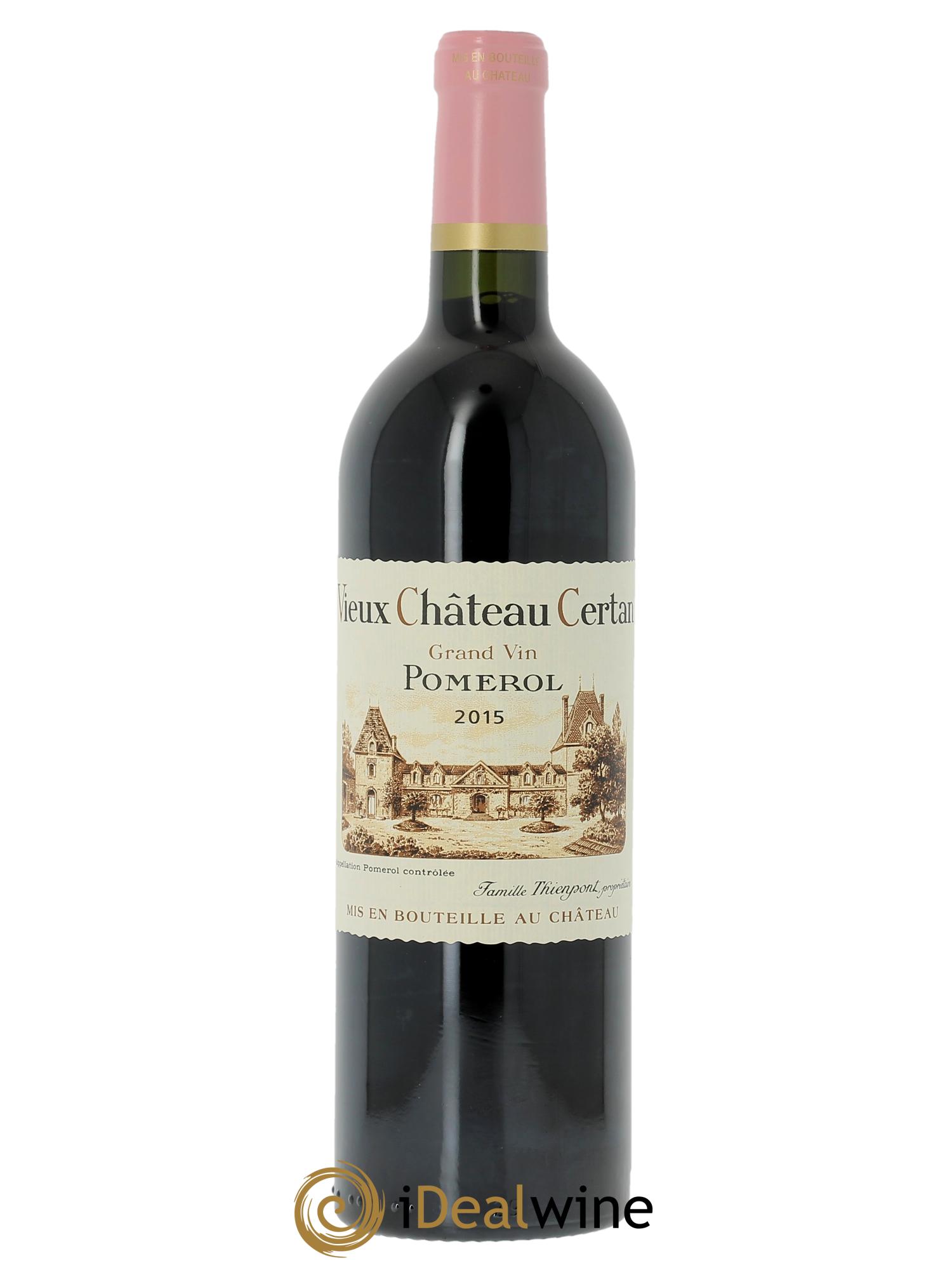 Vieux Château Certan 2015 - Lot of 1 bottle - 0