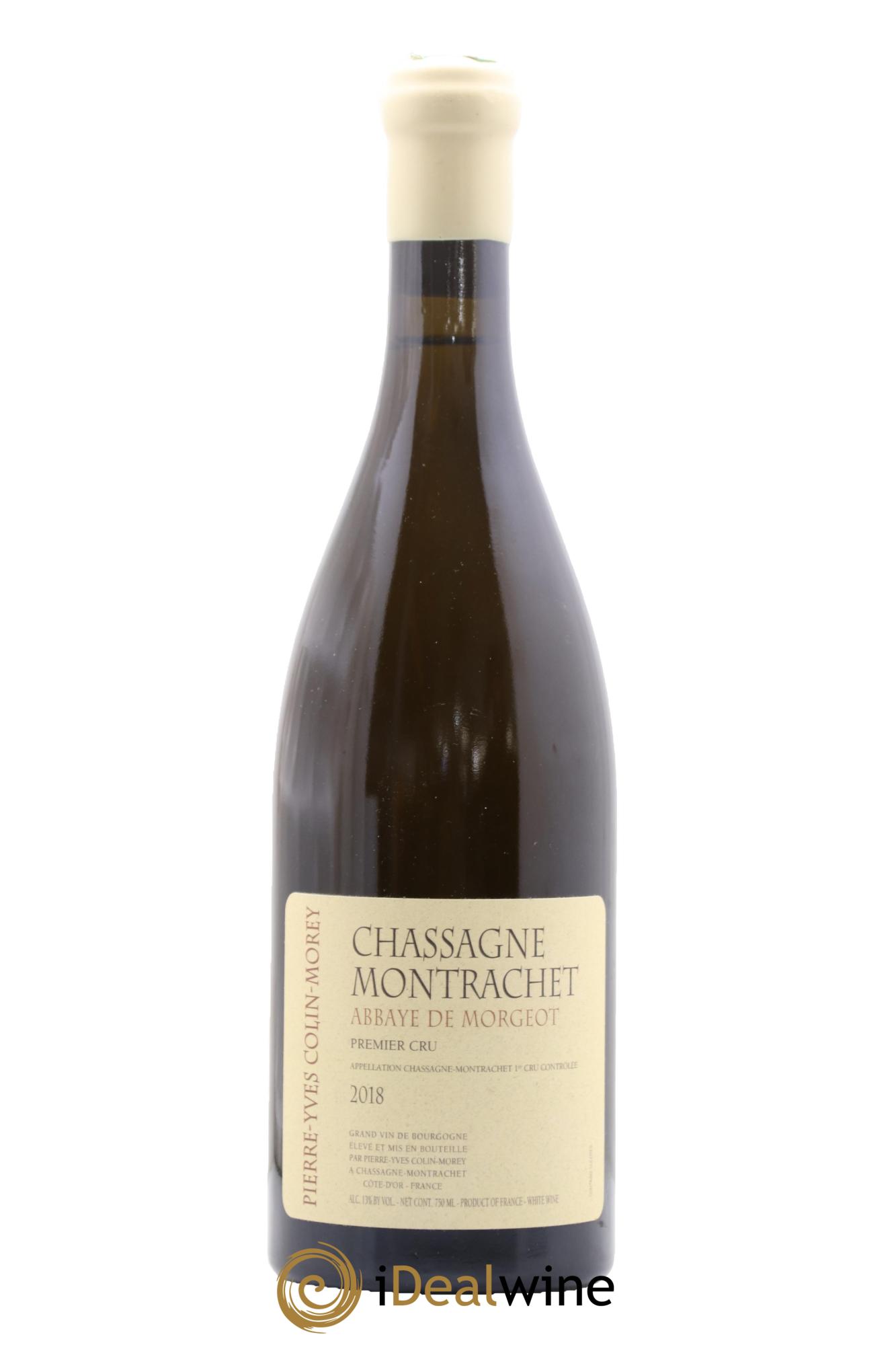 Chassagne-Montrachet 1er Cru Abbaye de Morgeot Pierre-Yves Colin Morey  2018 - Lot of 1 bottle - 0