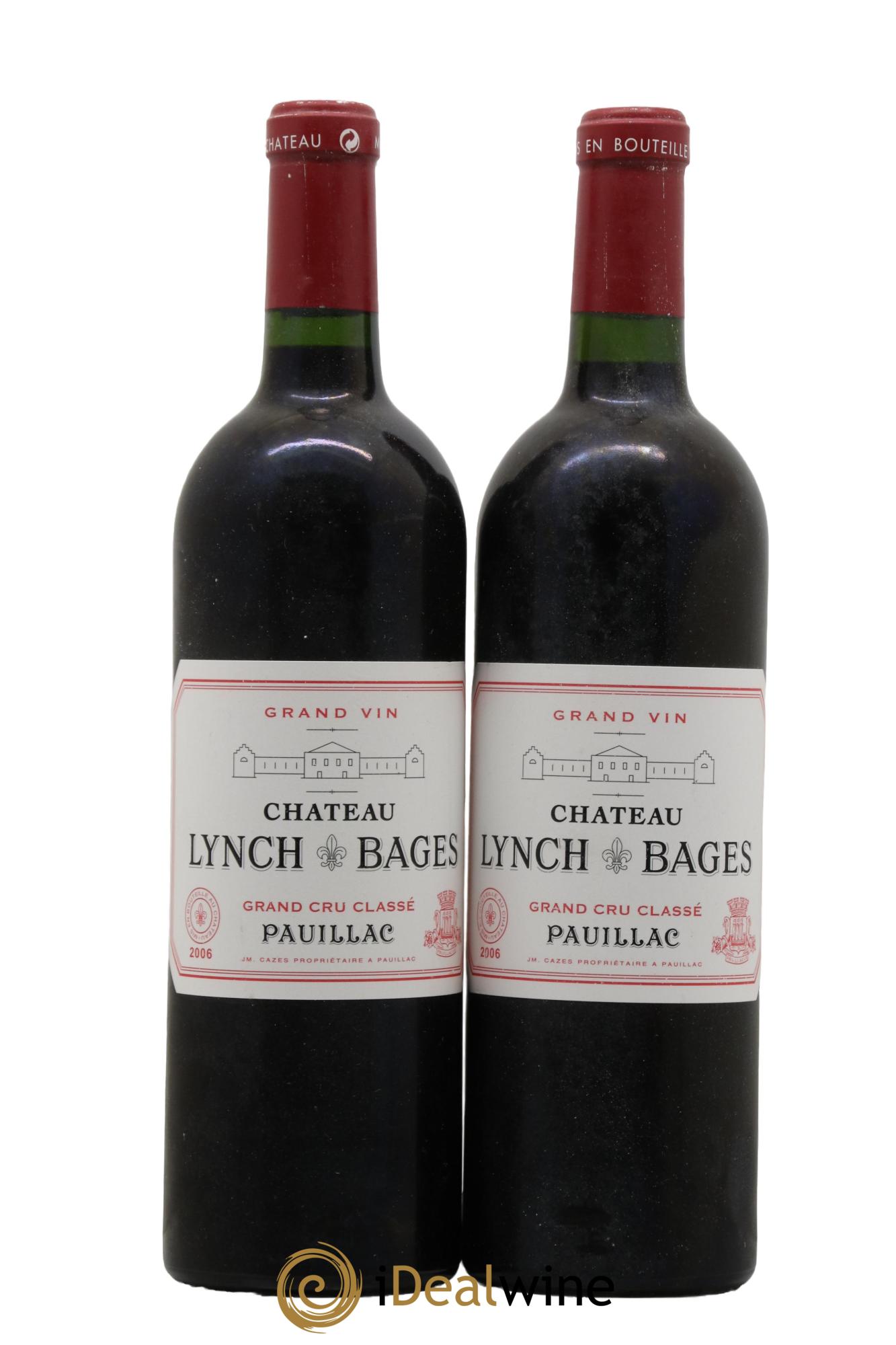 Château Lynch Bages 5ème Grand Cru Classé 2006 - Lotto di 2 bottiglie - 0