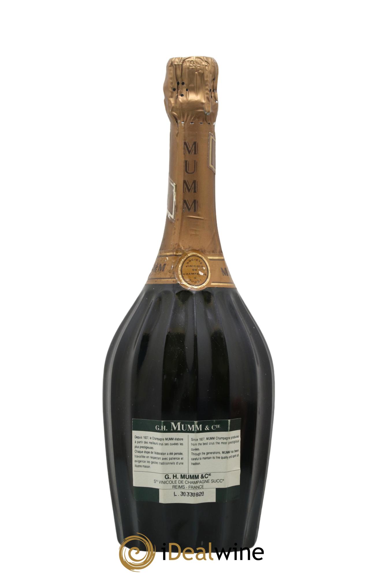 René Lalou Mumm 1985 - Lotto di 1 bottiglia - 1