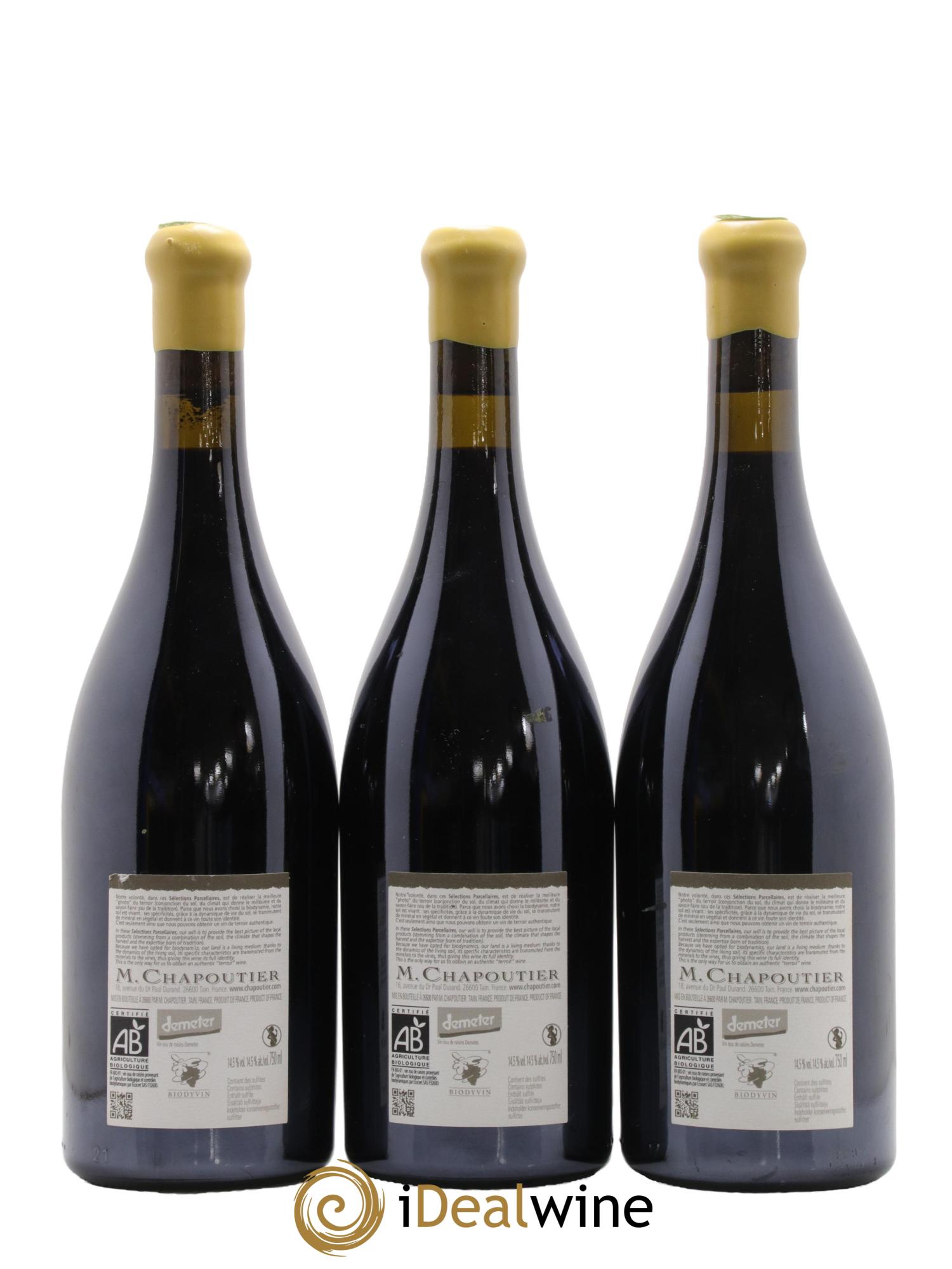 Hermitage Ermitage Le Pavillon Chapoutier 2009 - Lot of 3 bottles - 1