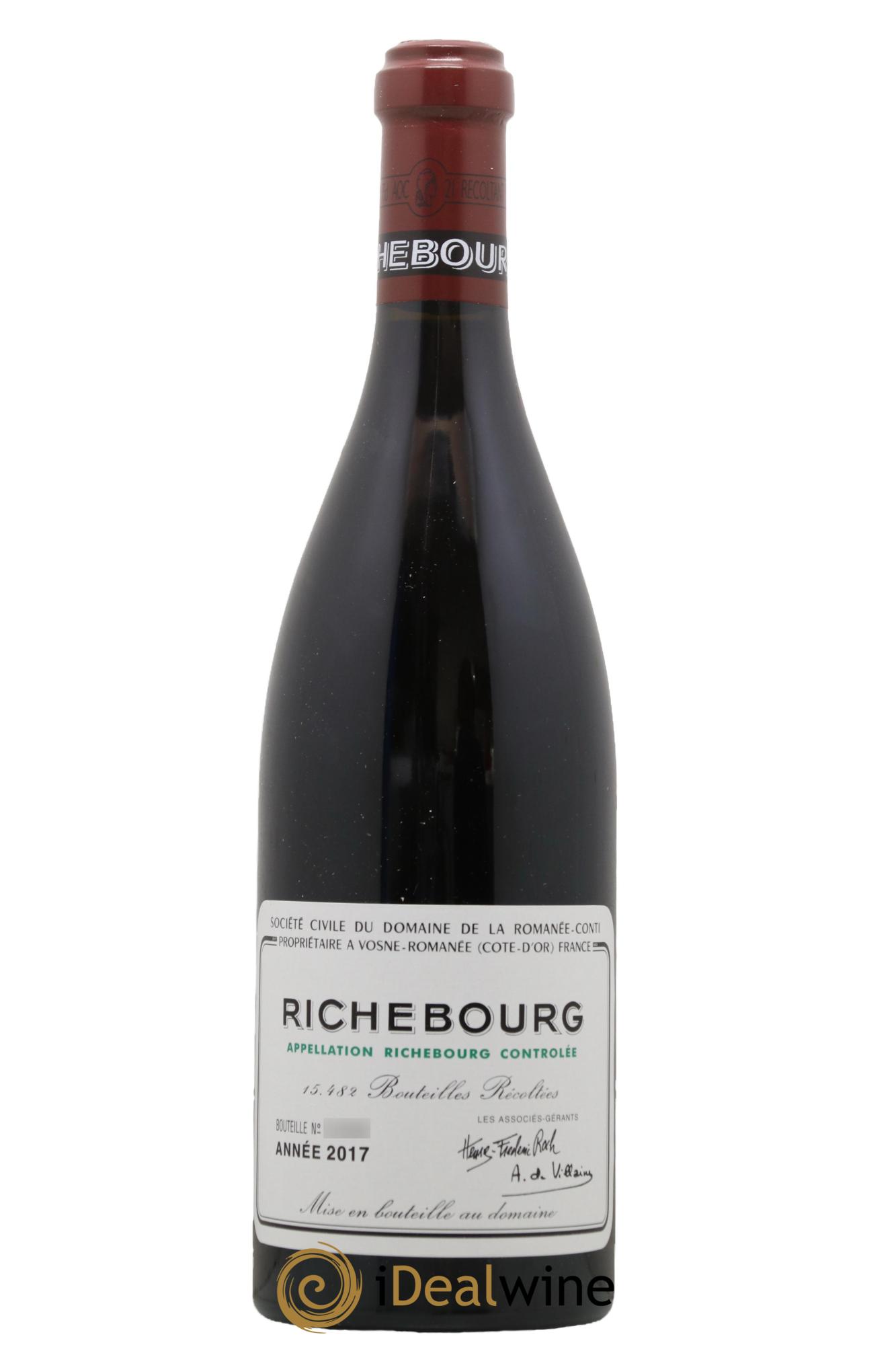 Richebourg Grand Cru Domaine de la Romanée-Conti 2017 - Lot of 1 bottle - 0