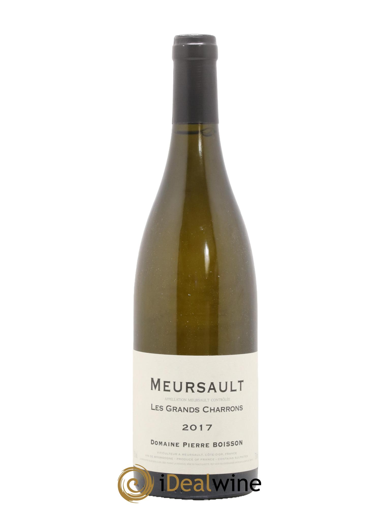 Meursault Les Grands Charrons Pierre Boisson (Domaine) 2017 - Lot de 1 bouteille - 0