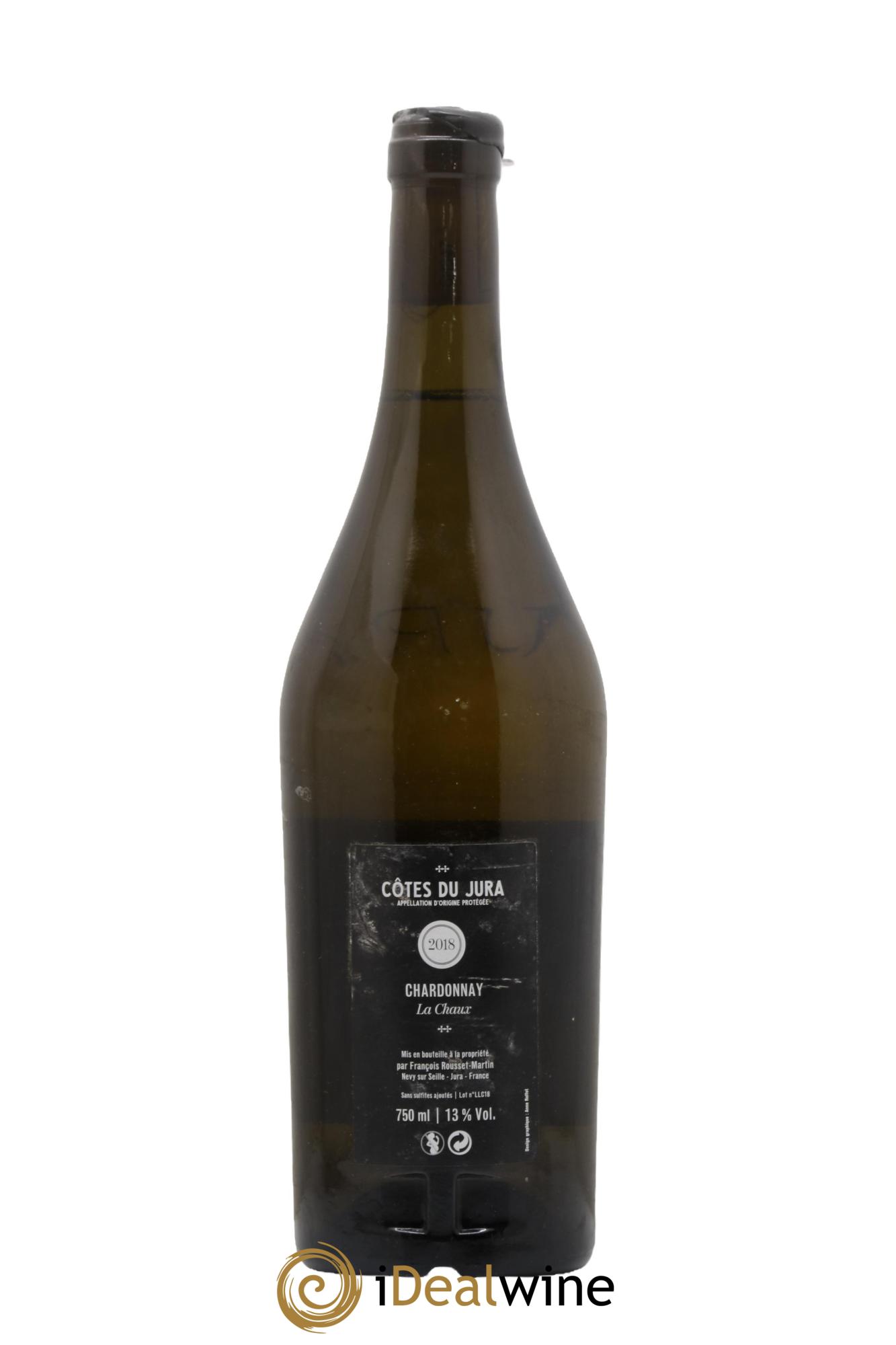 Côtes du Jura La Chaux François Rousset Martin 2018 - Lot of 1 bottle - 1