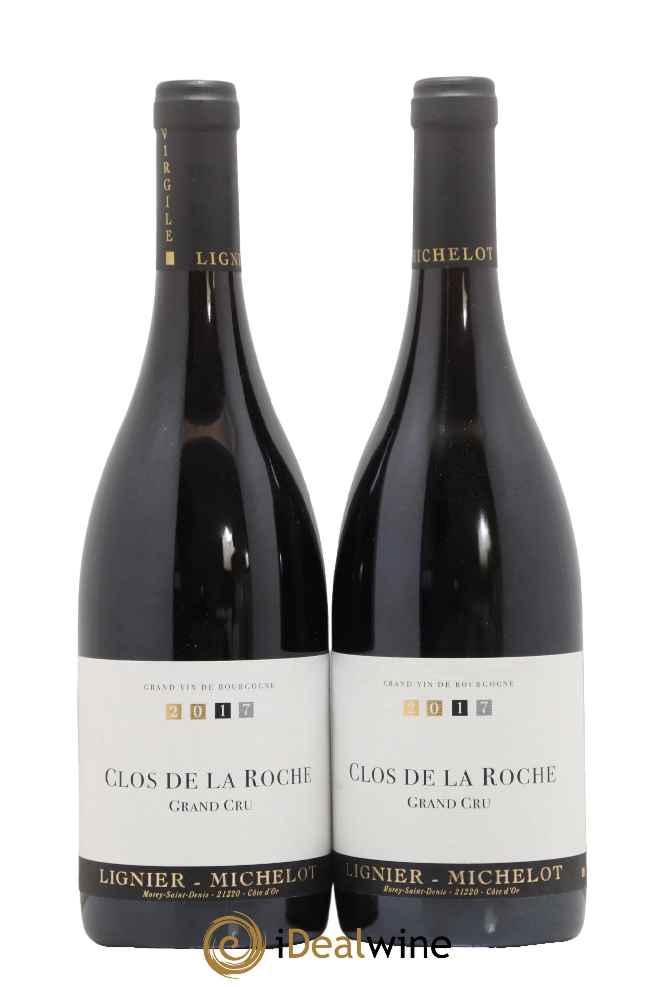 Clos de la Roche Grand Cru Lignier-Michelot (Domaine) 2017 - Posten von 2 Flaschen - 0