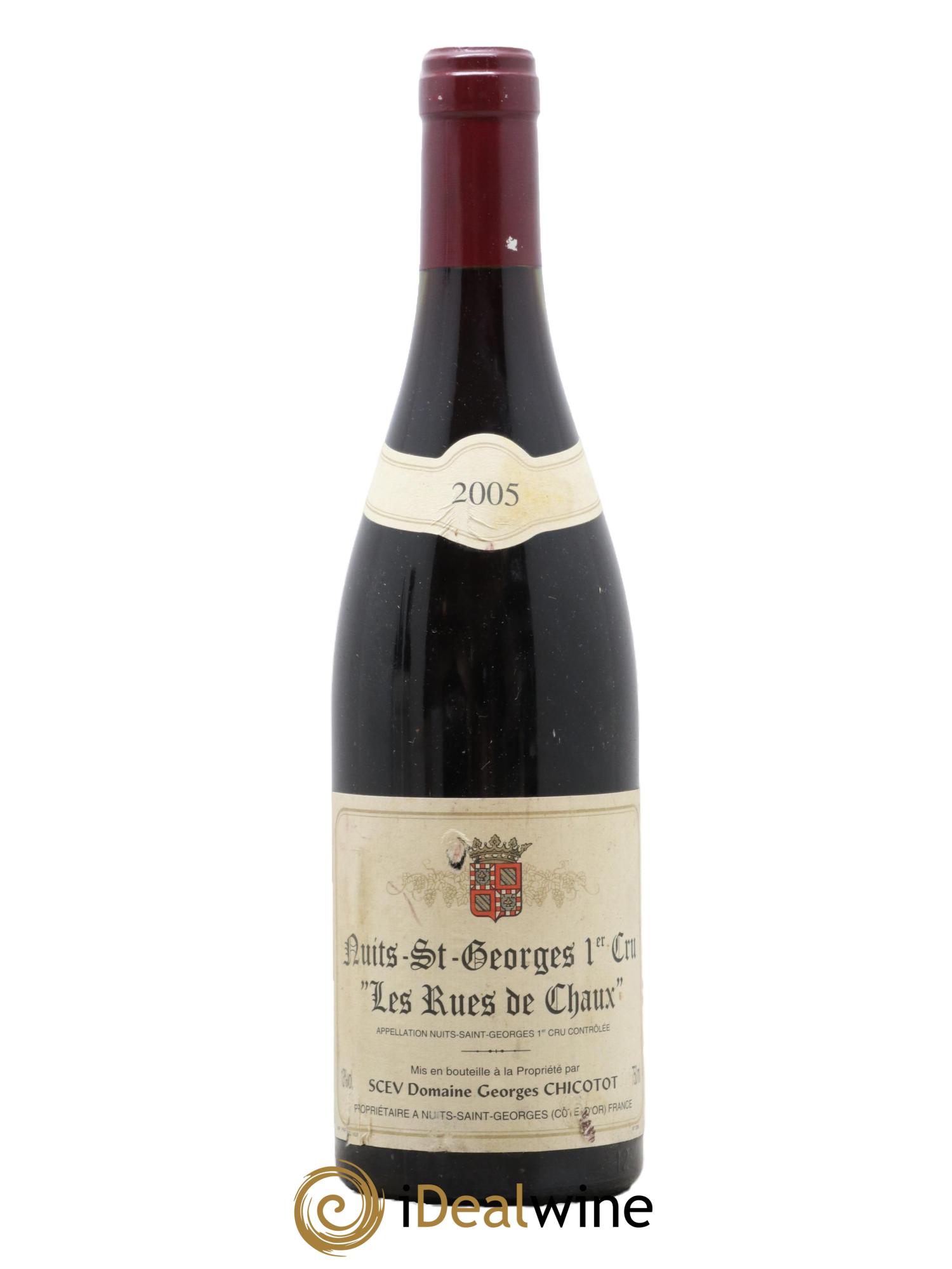 Nuits Saint-Georges 1er Cru Rues de Chaux Chicotot 2005 - Lot of 1 bottle - 0