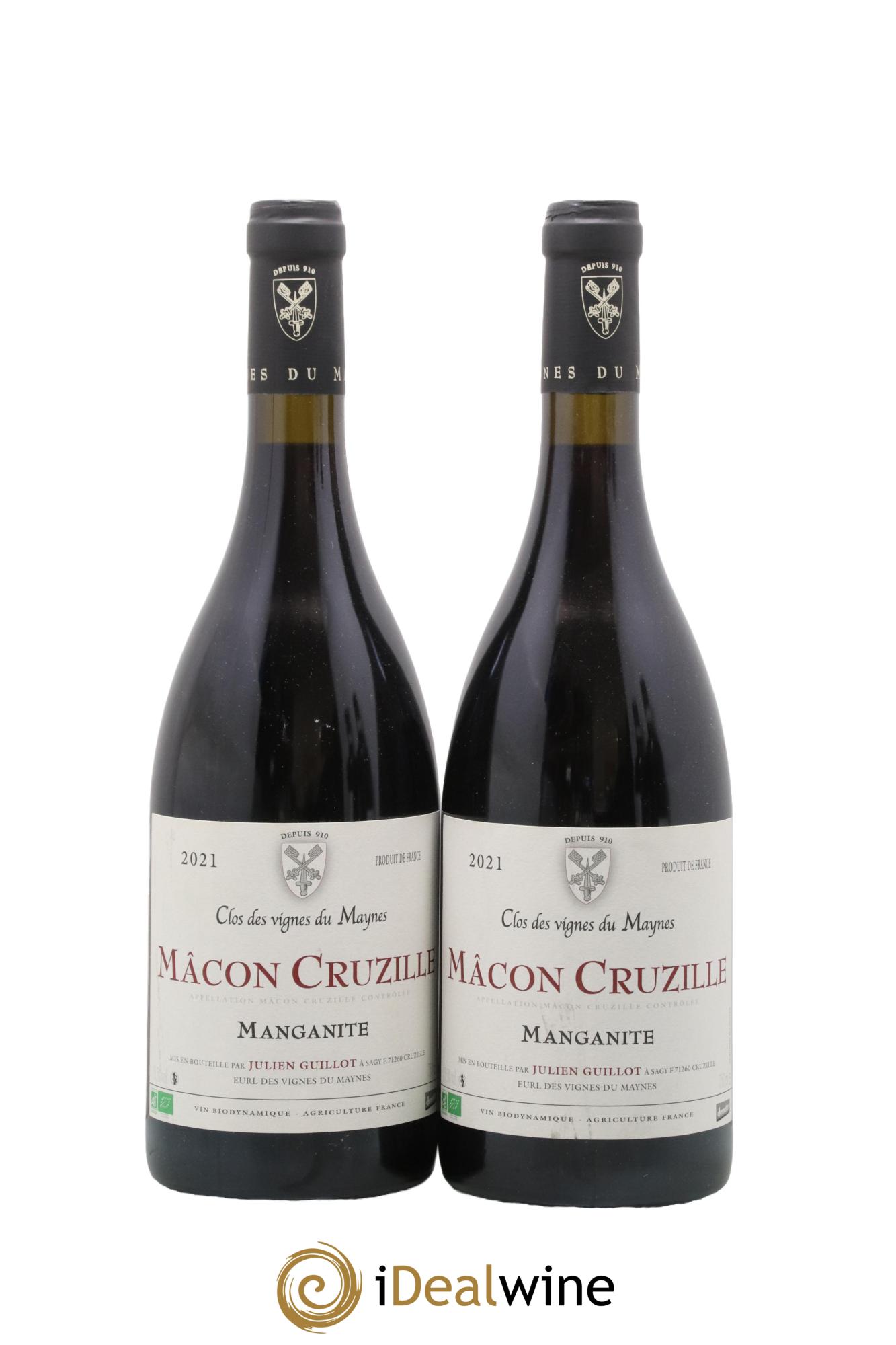 Mâcon-Cruzille Manganite Les Vignes du Maynes 2021 - Lot de 2 bouteilles - 0