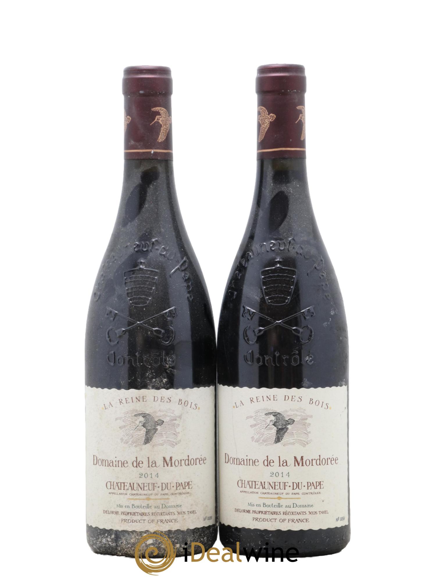 Châteauneuf-du-Pape  Cuvée de la Reine des Bois La Mordorée (Domaine de) 2014 - Lot de 2 bouteilles - 0