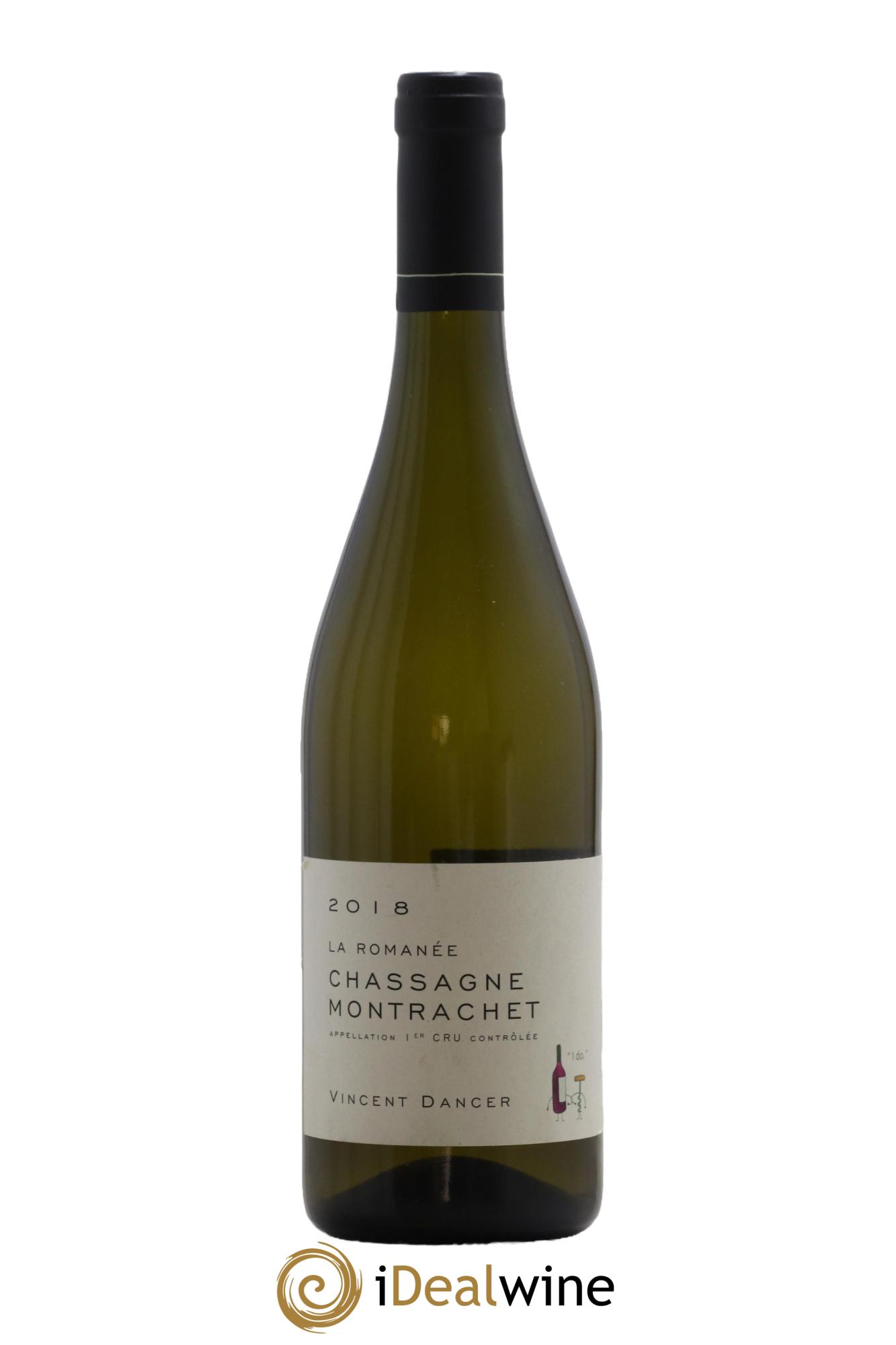 Chassagne-Montrachet 1er Cru La Romanée Vincent Dancer 2018 - Lot de 1 bouteille - 0