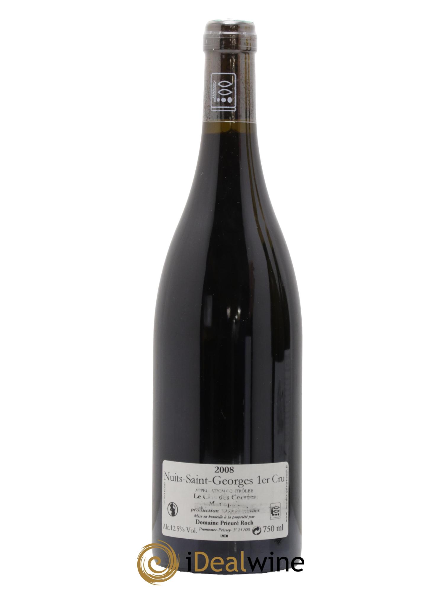 Nuits Saint-Georges 1er Cru Le Clos des Corvées Prieuré Roch 2008 - Posten von 1 Flasche - 1